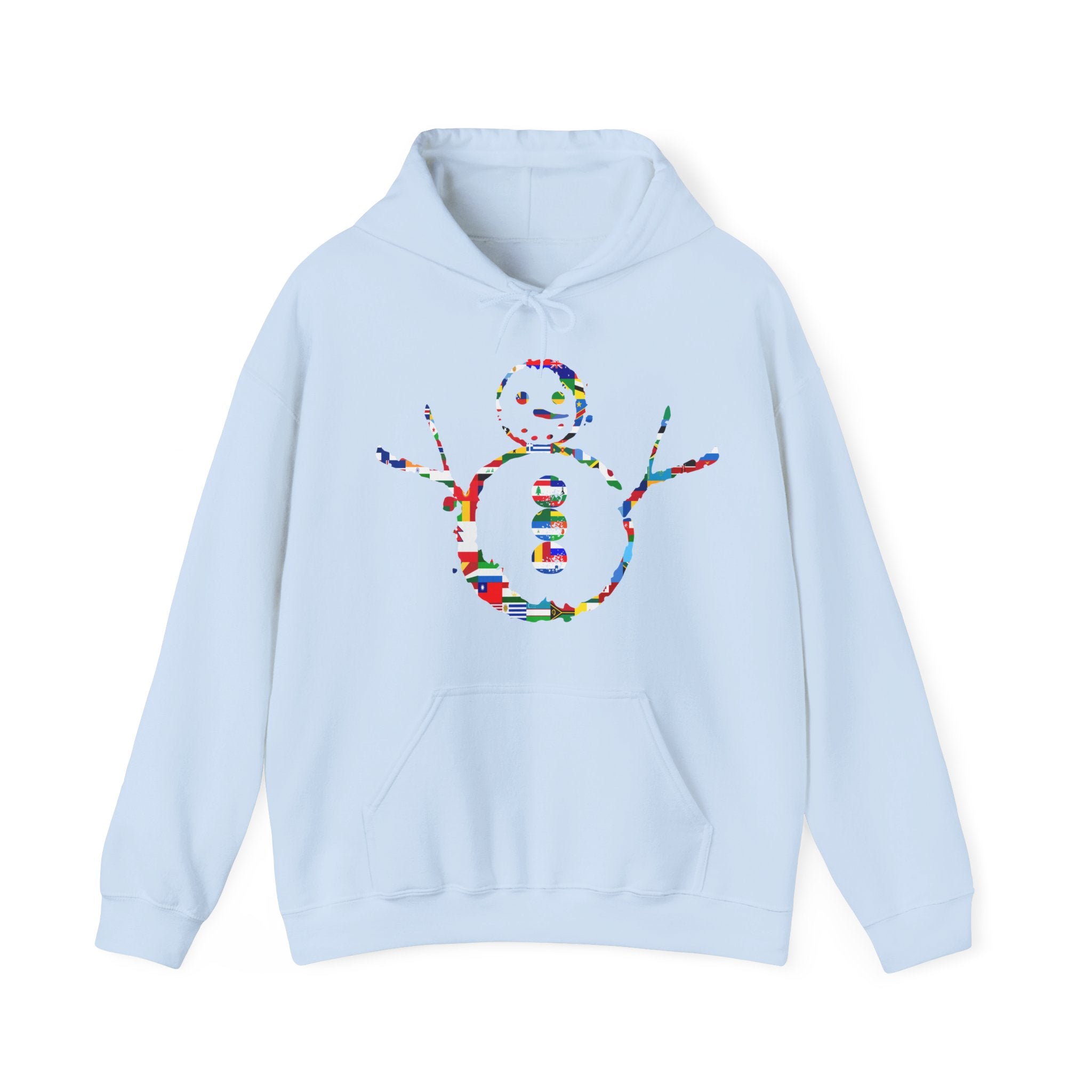 KAYKULTURA INTERNATIONAL SNOWMAN HOODED SWEATSHIRT
