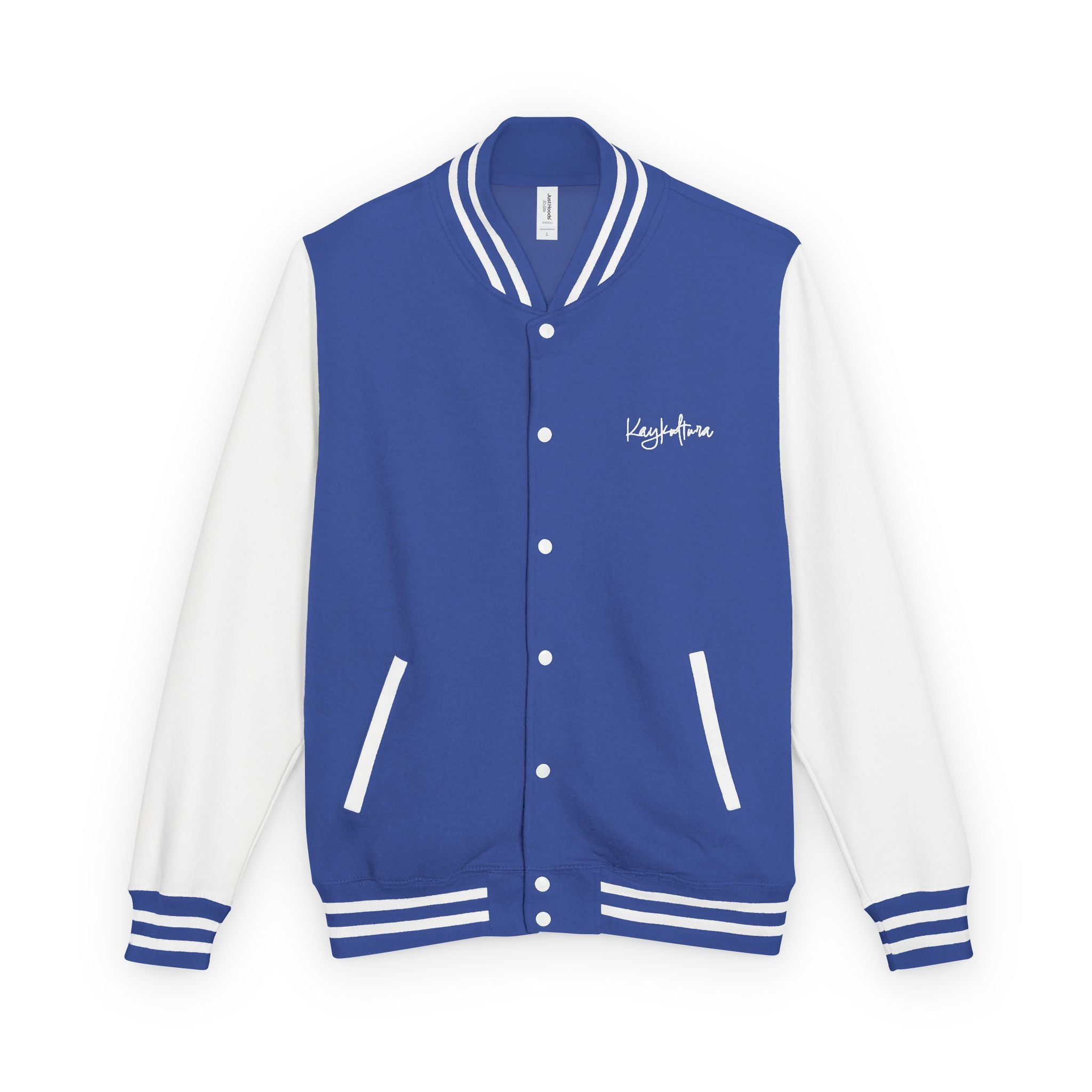 KAYKULTURA FLOWER LETTERMAN JACKET