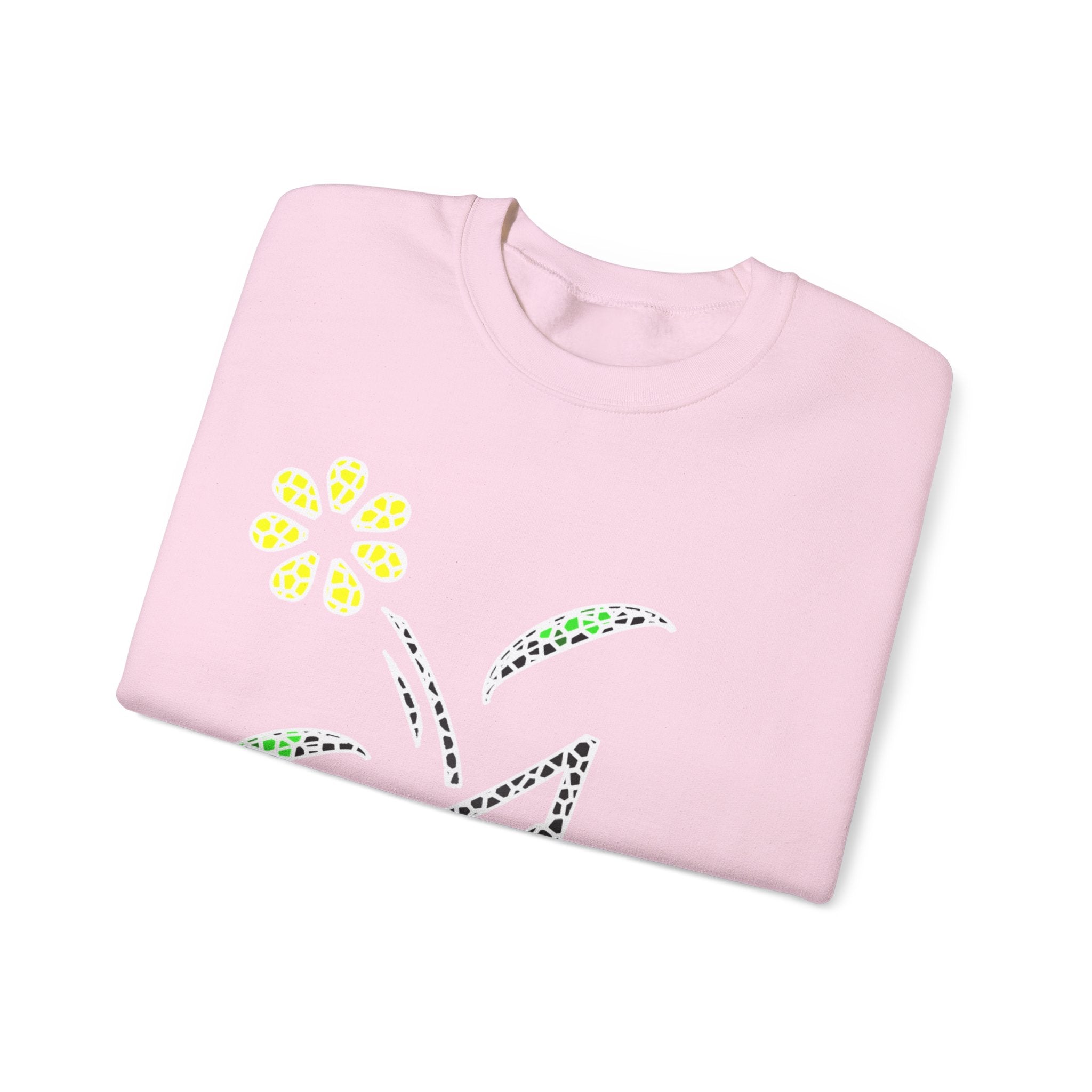 KAYKULTURA FLOWER CREWNECK SWEATSHIRT