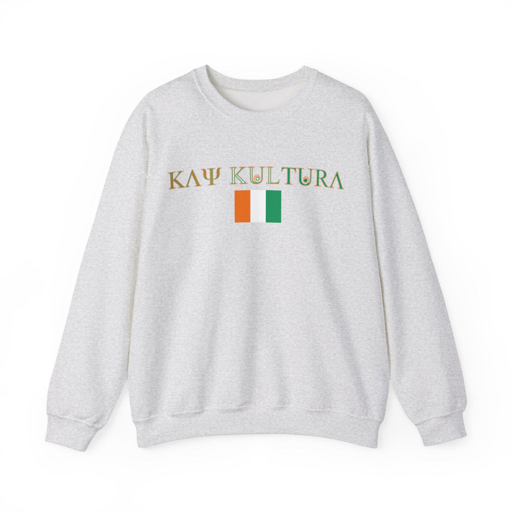 INTERNATIONAL CLASSIC KAYKULTURA IVORY COAST CREWNECK SWEATSHIRT