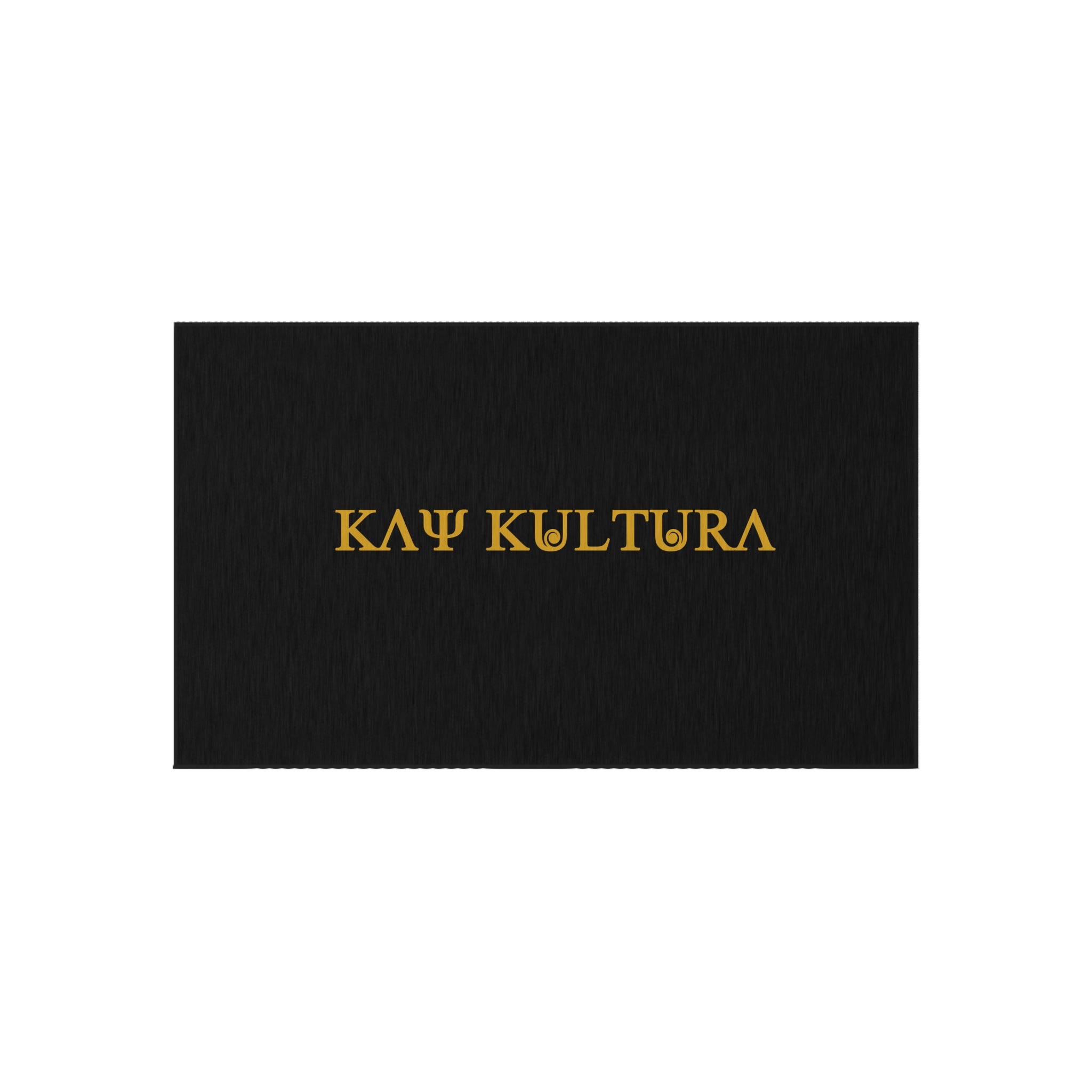 Tapis d'extérieur Kaykultura classique doré