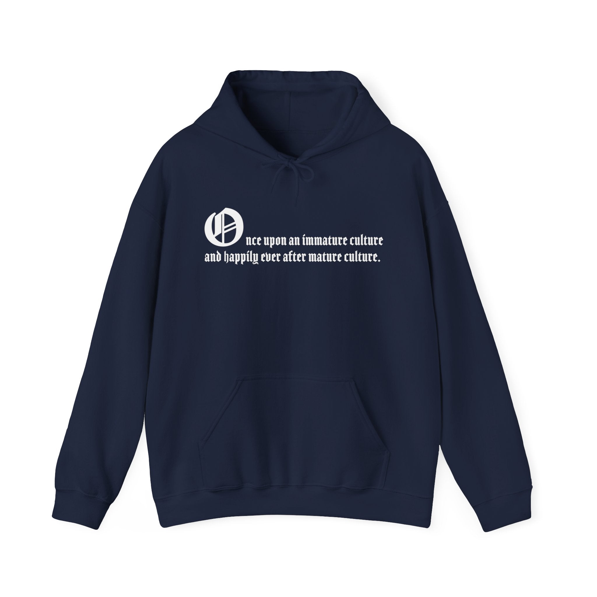 KAYKULTURA QUOTE HOODED SWEATSHIRT