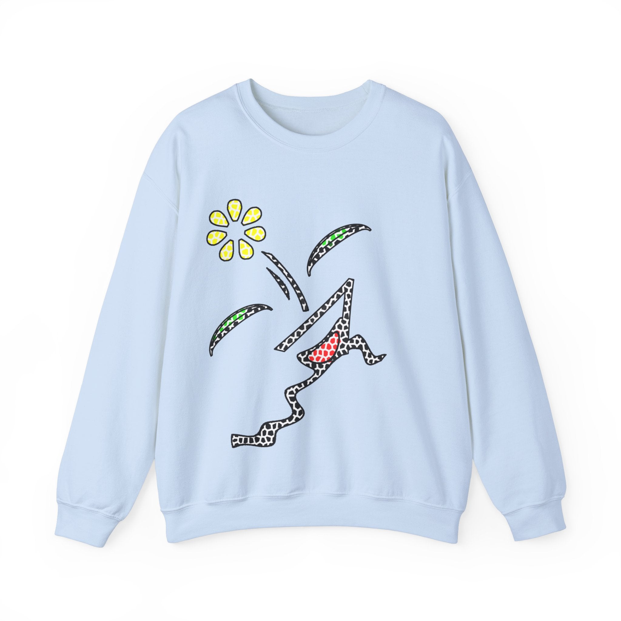 KAYKULTURA FLOWER CREWNECK SWEATSHIRT