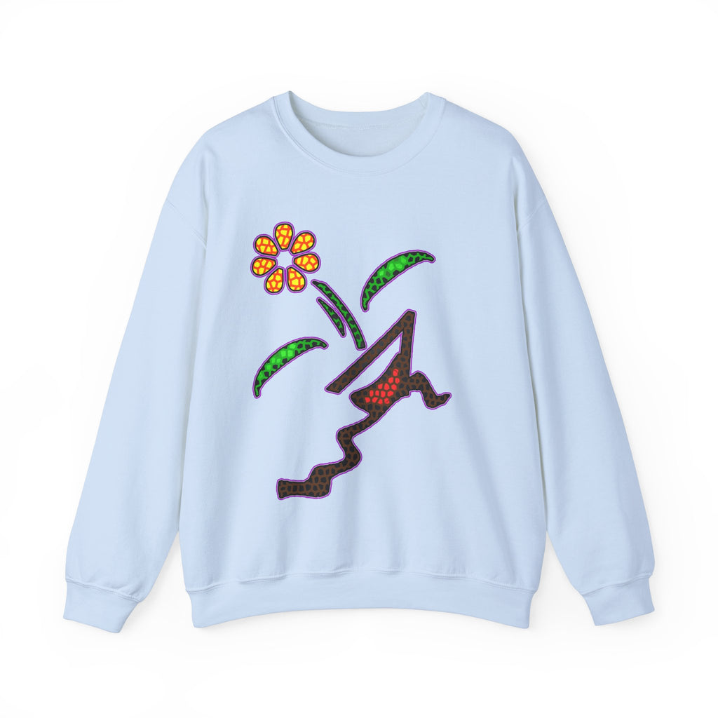 KAYKULTURA FLOWER CREWNECK SWEATSHIRT