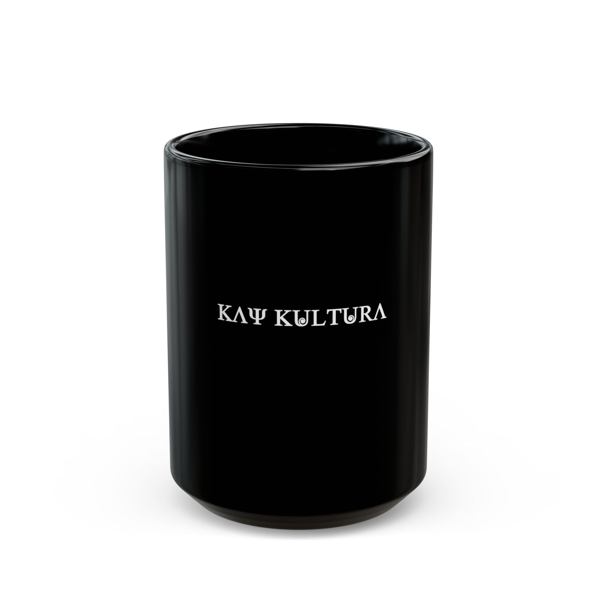 CANECA PRETA CLÁSSICA KAYKULTURA (325ml, 445ml)