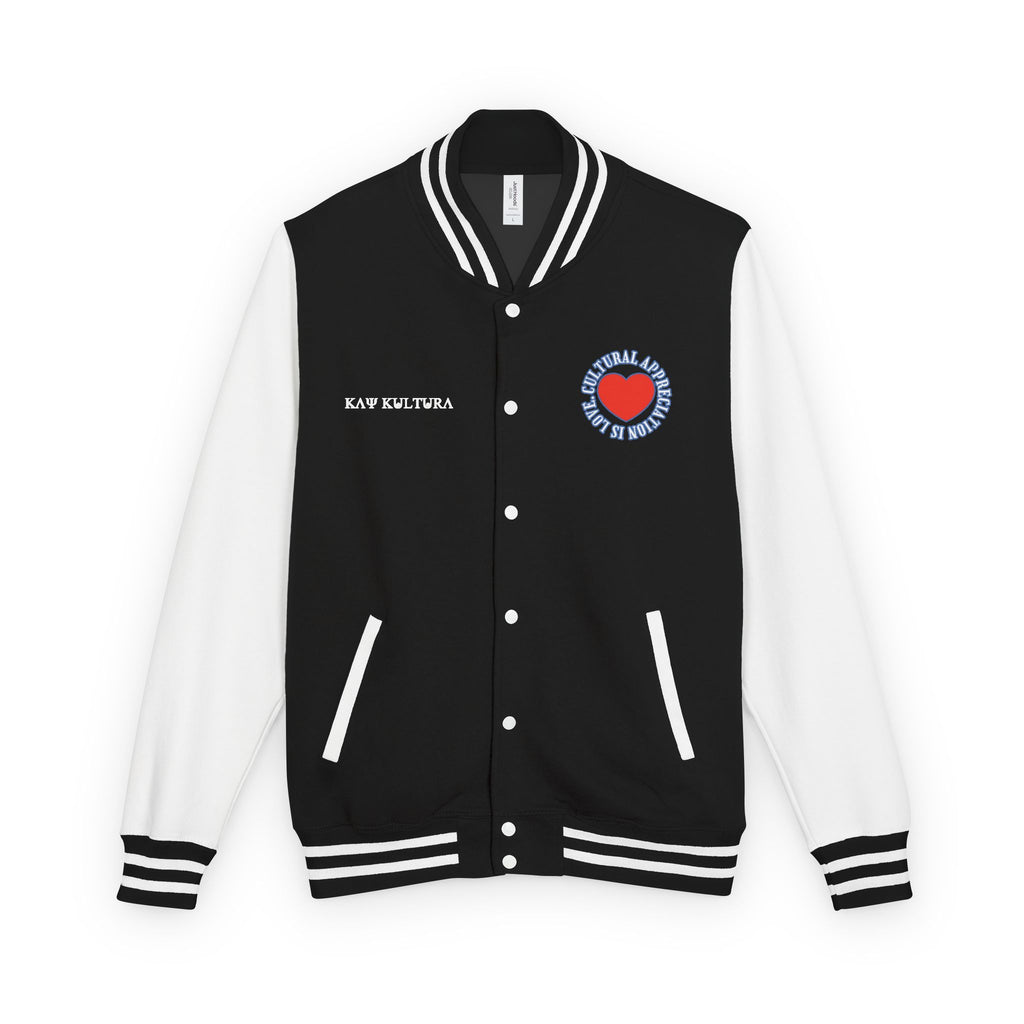 KAYKULTURA CULTURAL APPRECIATION VERSUS CULTURAL APPROPRIATION LETTERMAN JACKET