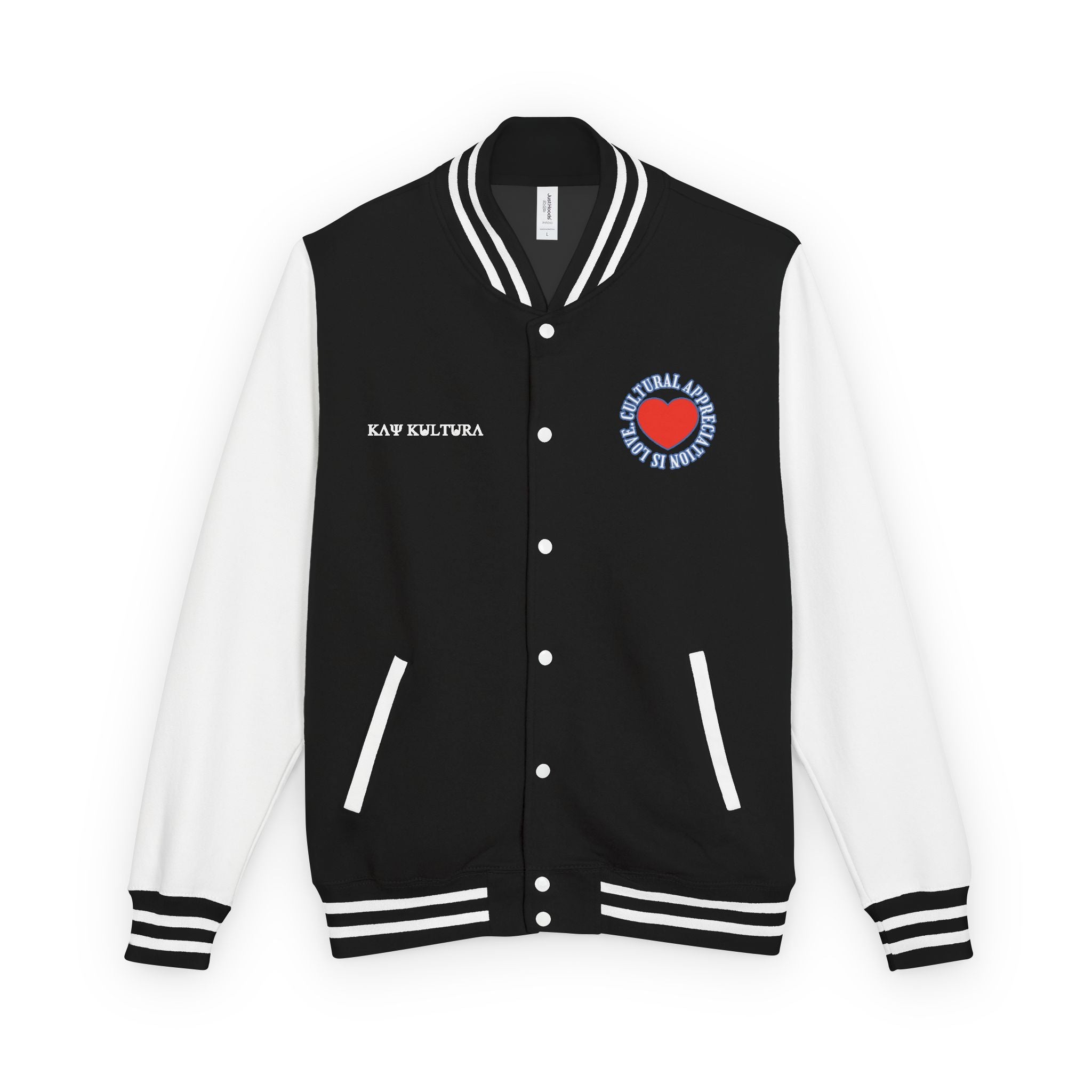 KAYKULTURA CULTURAL APPRECIATION VERSUS CULTURAL APPROPRIATION LETTERMAN JACKET