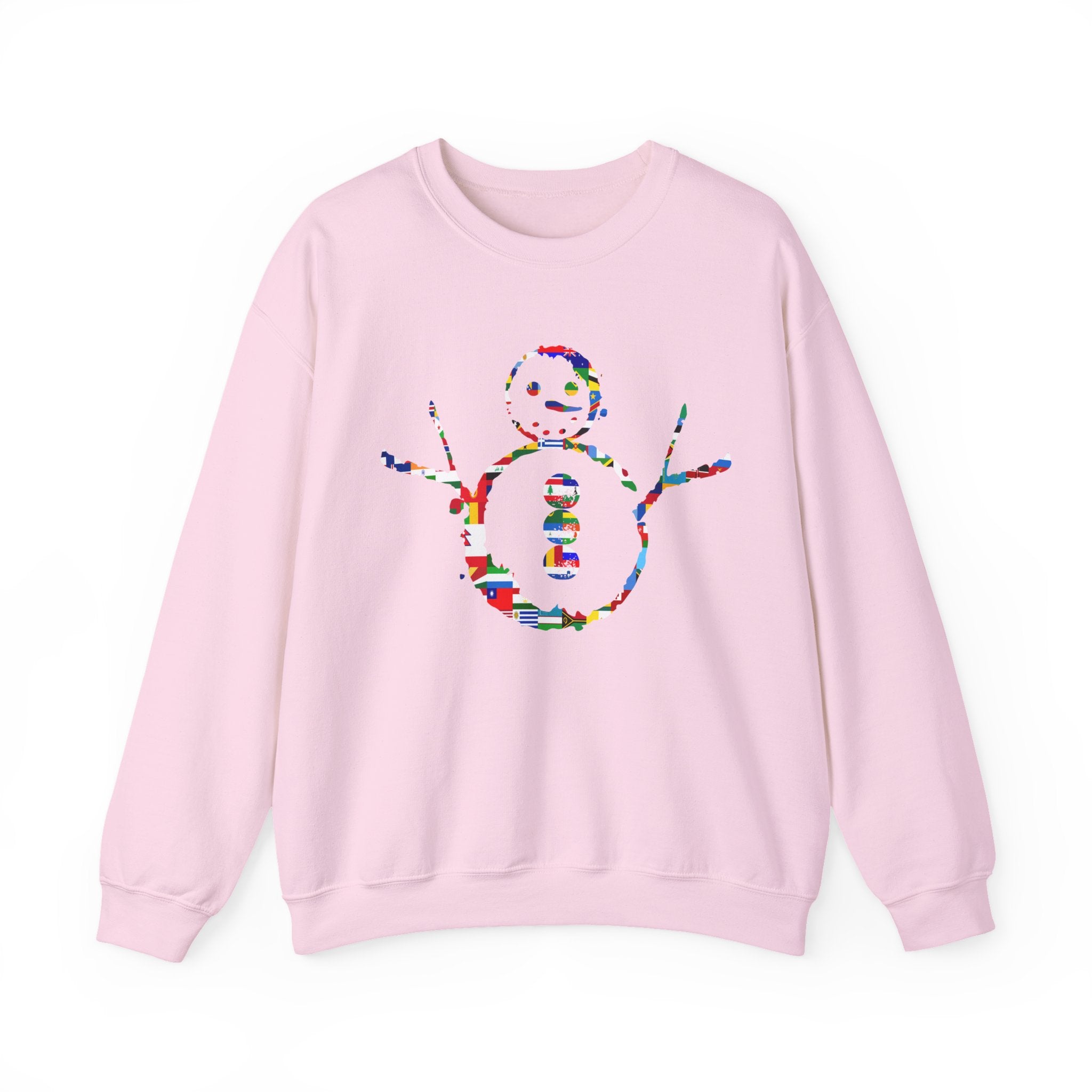 KAYKULTURA INTERNATIONAL SNOWMAN CREWNECK SWEATSHIRT
