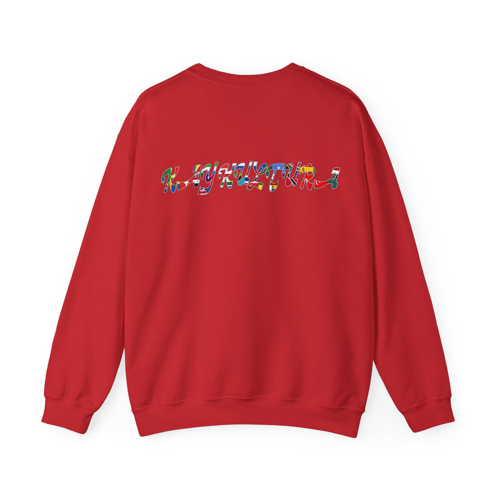 KAYKULTURA INTERNATIONAL SNOWMAN CREWNECK SWEATSHIRT