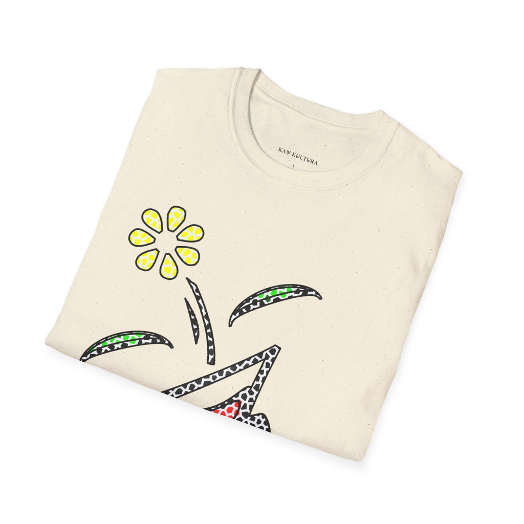 T-SHIRT FLEUR KAYKULTURA