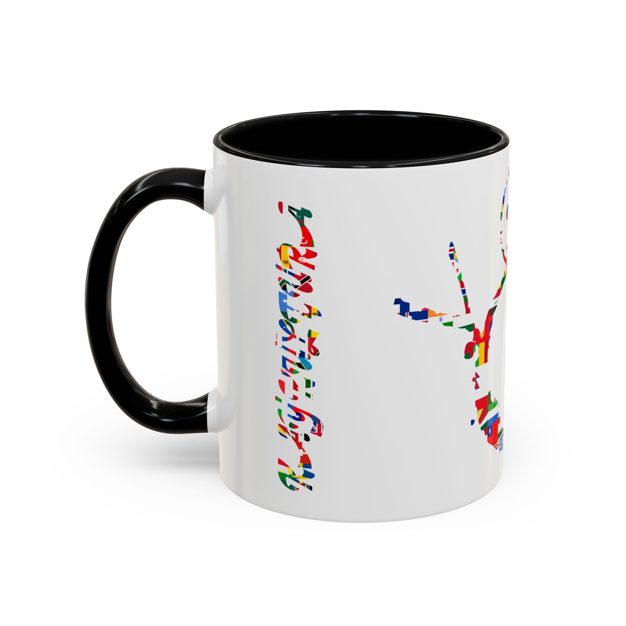 KAYKULTURA INTERNATIONAL SNOWMAN ACCENT COFFEE MUG (11oz)