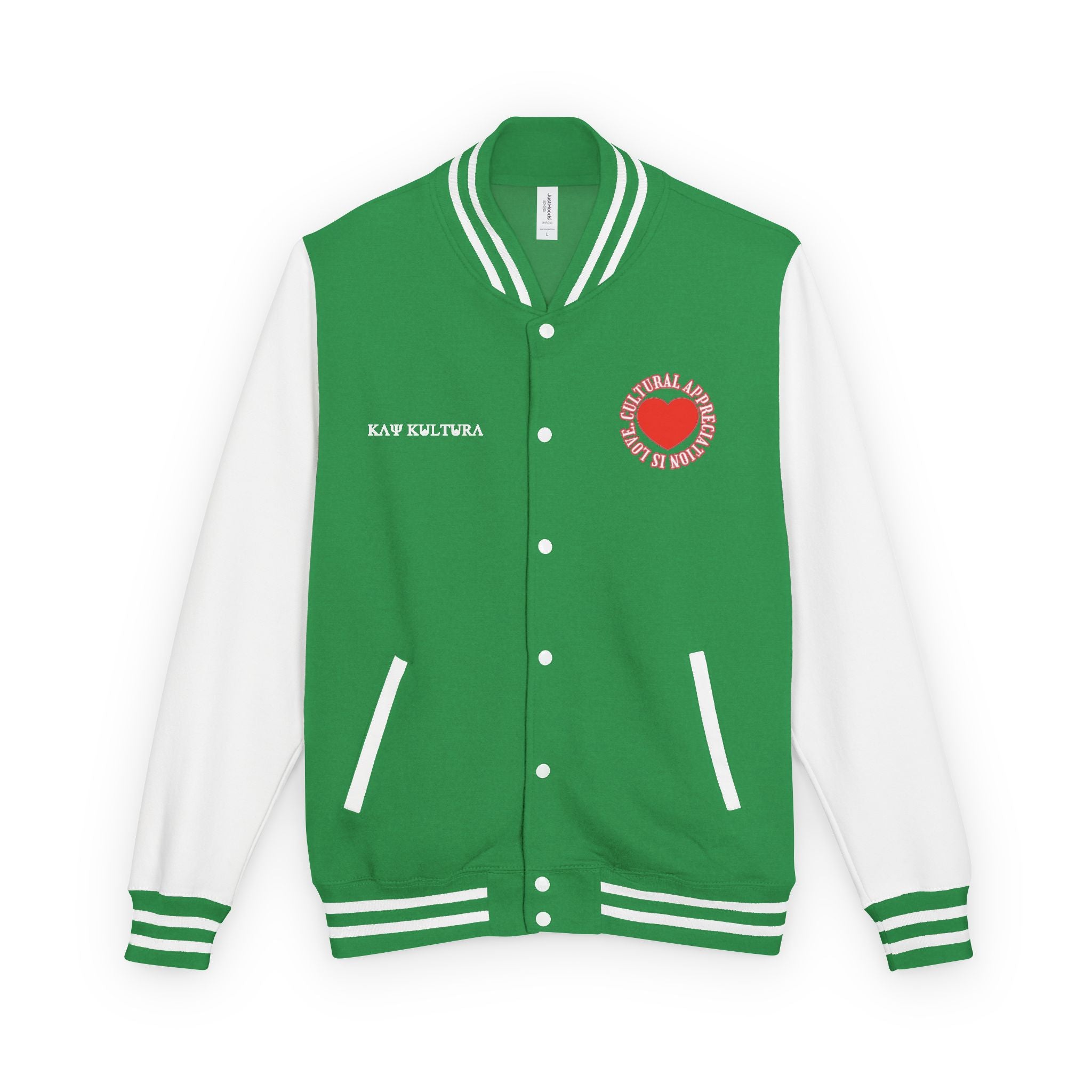 KAYKULTURA CULTURAL APPRECIATION VERSUS CULTURAL APPROPRIATION LETTERMAN JACKET