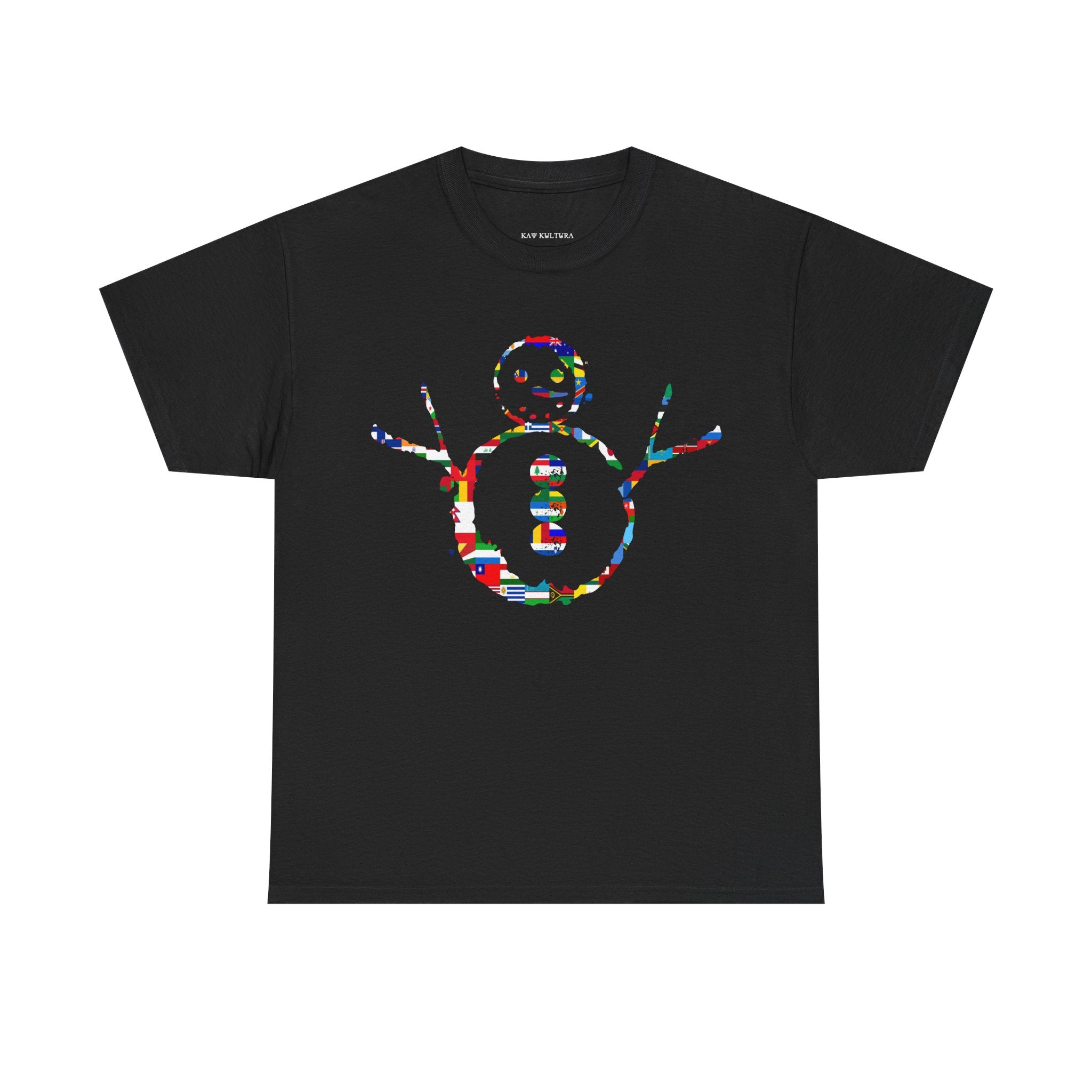KAYKULTURA INTERNATIONAL SNOWMAN T-SHIRT