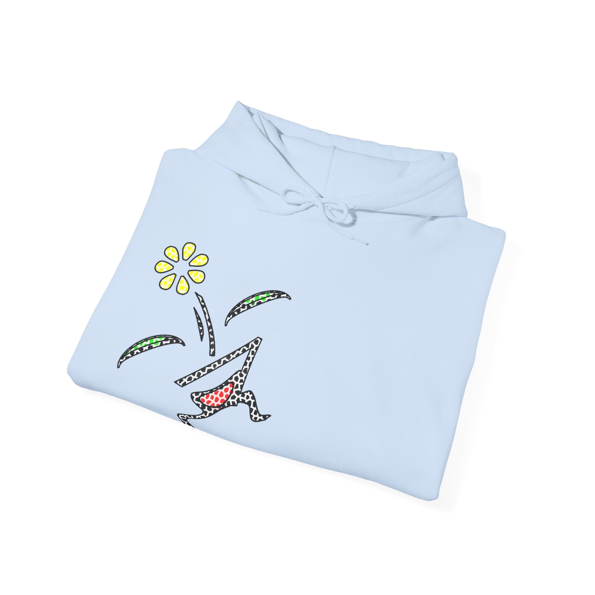 KAYKULTURA FLOWER HOODED SWEATSHIRT