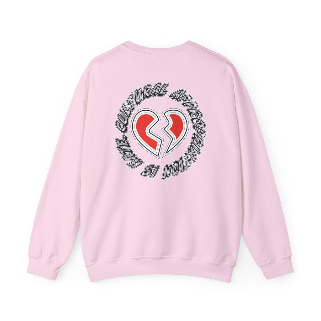 KAYKULTURA CULTURAL APPRECIATION VERSUS CULTURAL APPROPRIATION CREWNECK SWEATSHIRT