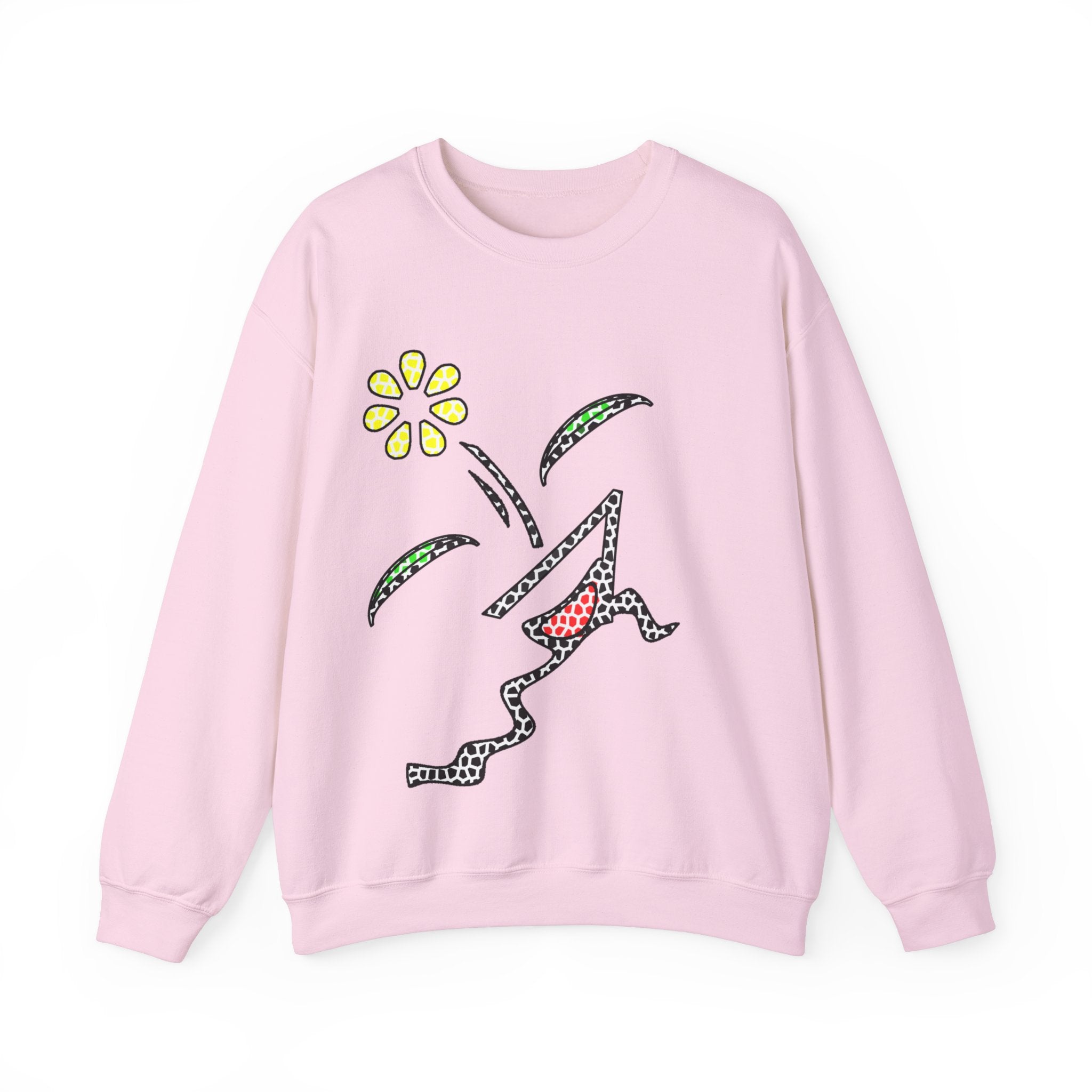 KAYKULTURA FLOWER CREWNECK SWEATSHIRT