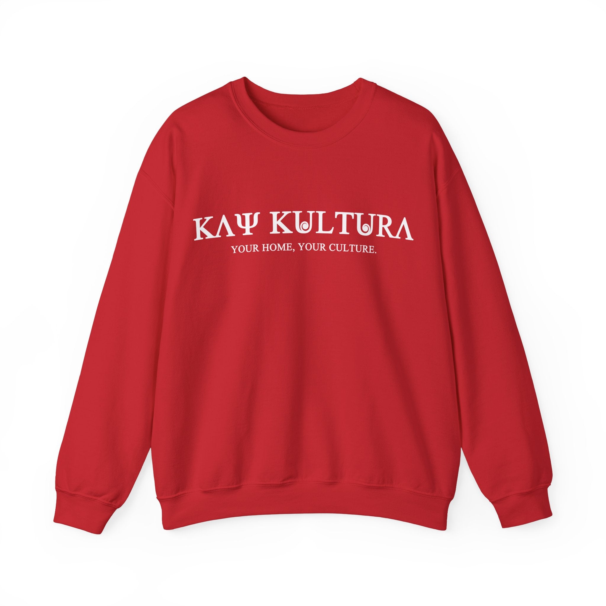 CLASSIC KAYKULTURA SLOGAN CREWNECK SWEATSHIRT