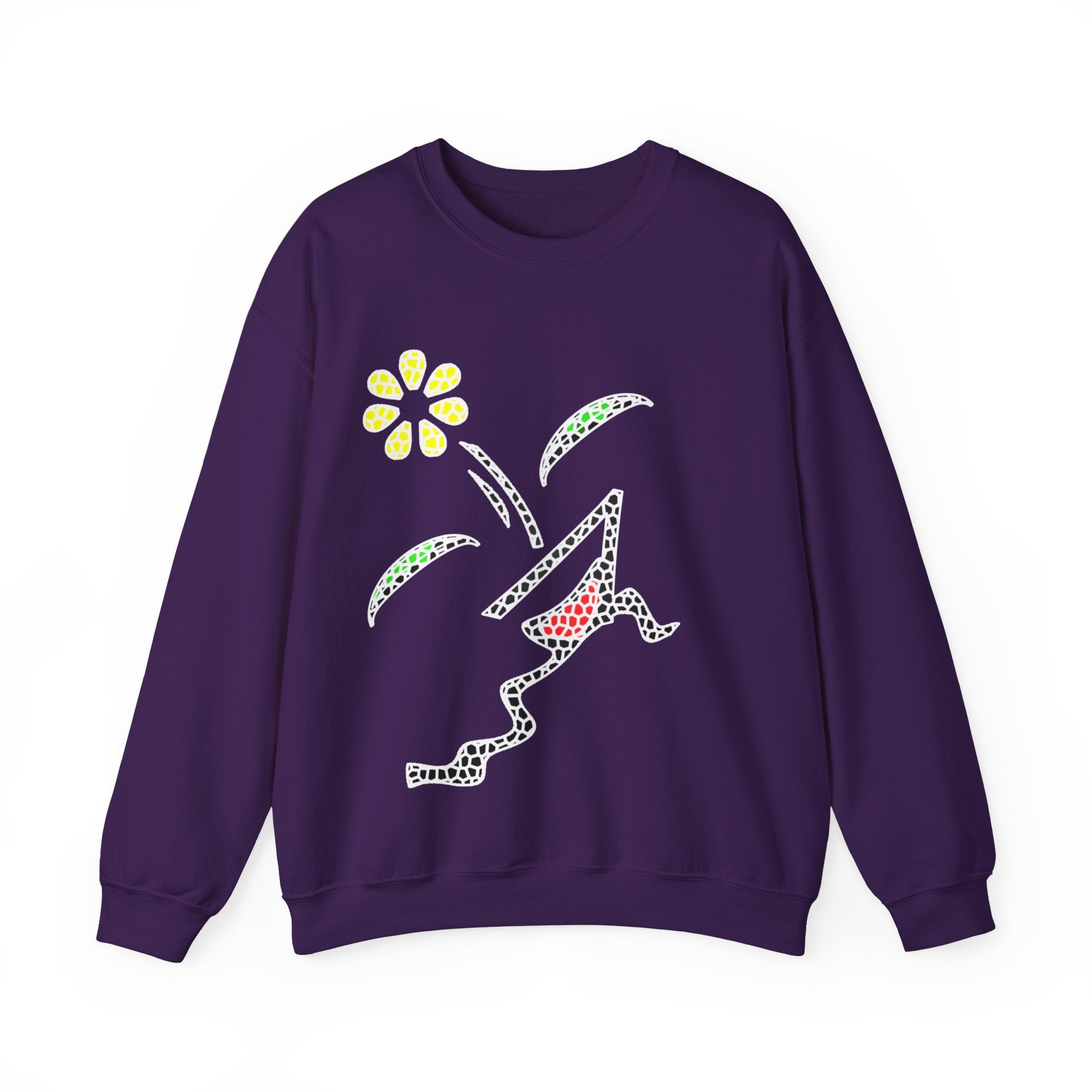 KAYKULTURA FLOWER CREWNECK SWEATSHIRT