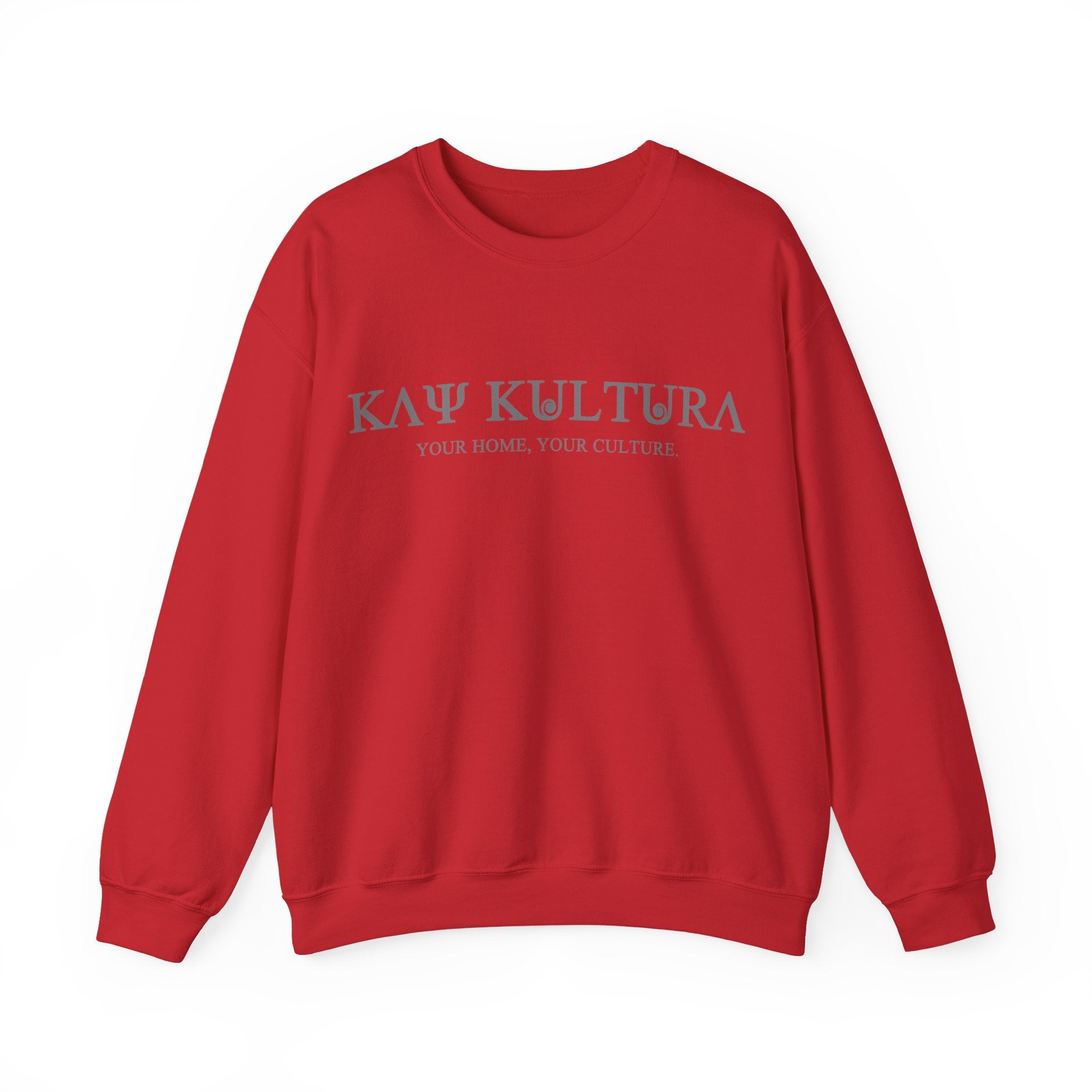 CLASSIC KAYKULTURA SLOGAN CREWNECK SWEATSHIRT