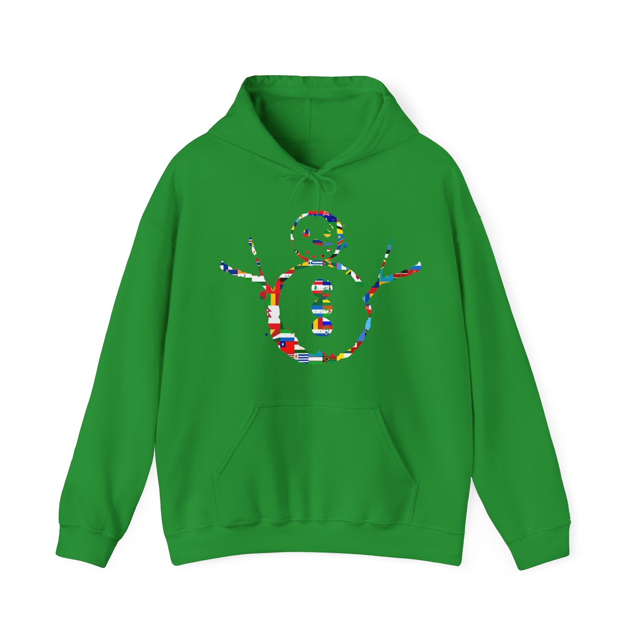 KAYKULTURA INTERNATIONAL SNOWMAN HOODED SWEATSHIRT