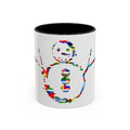 KAYKULTURA INTERNATIONAL SNOWMAN ACCENT COFFEE MUG (11oz)