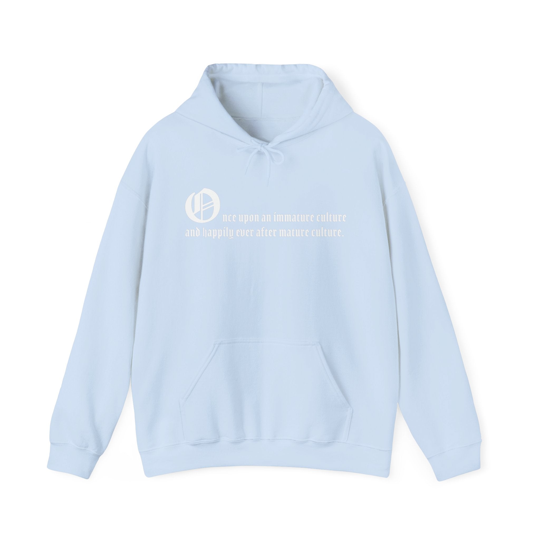KAYKULTURA QUOTE HOODED SWEATSHIRT