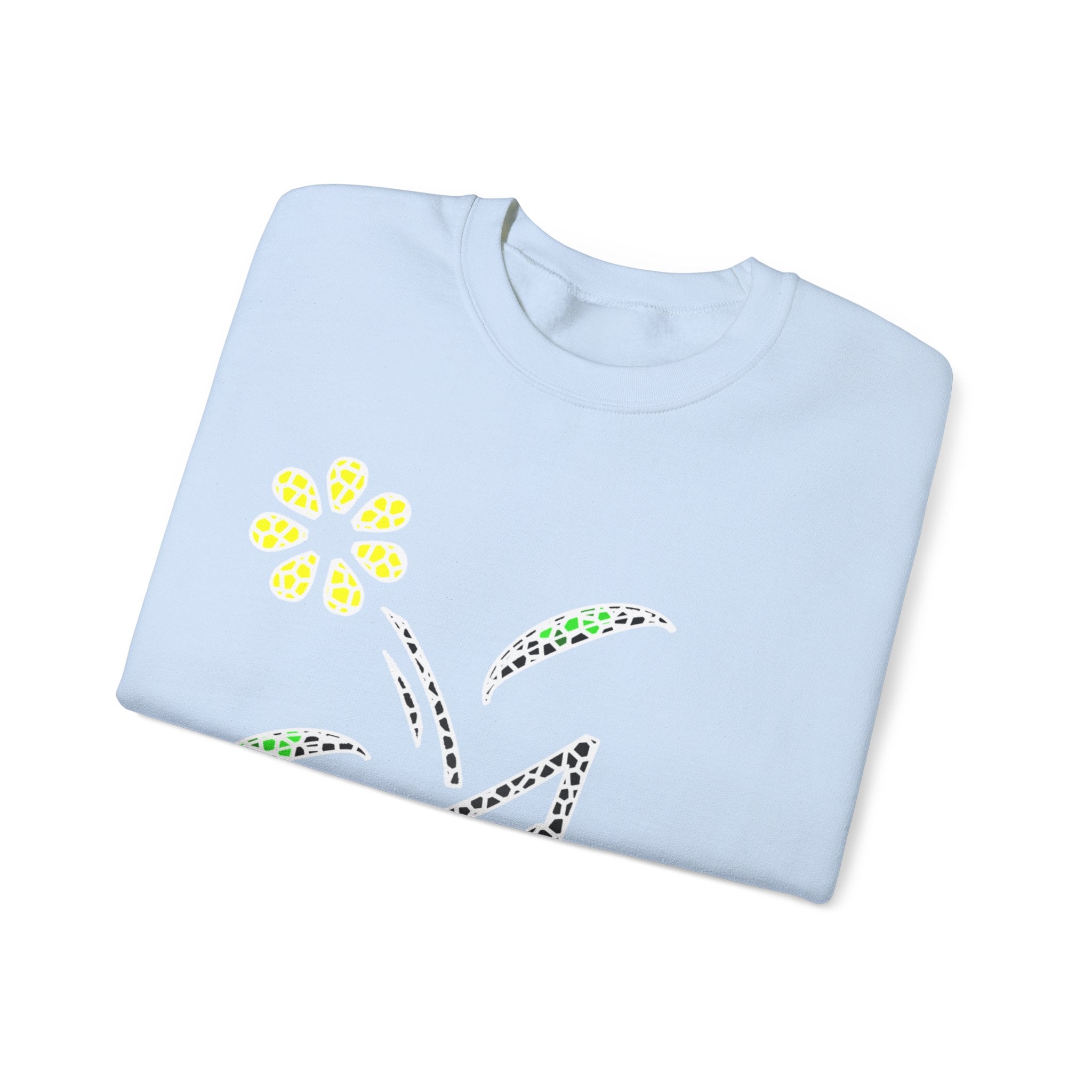 KAYKULTURA FLOWER CREWNECK SWEATSHIRT