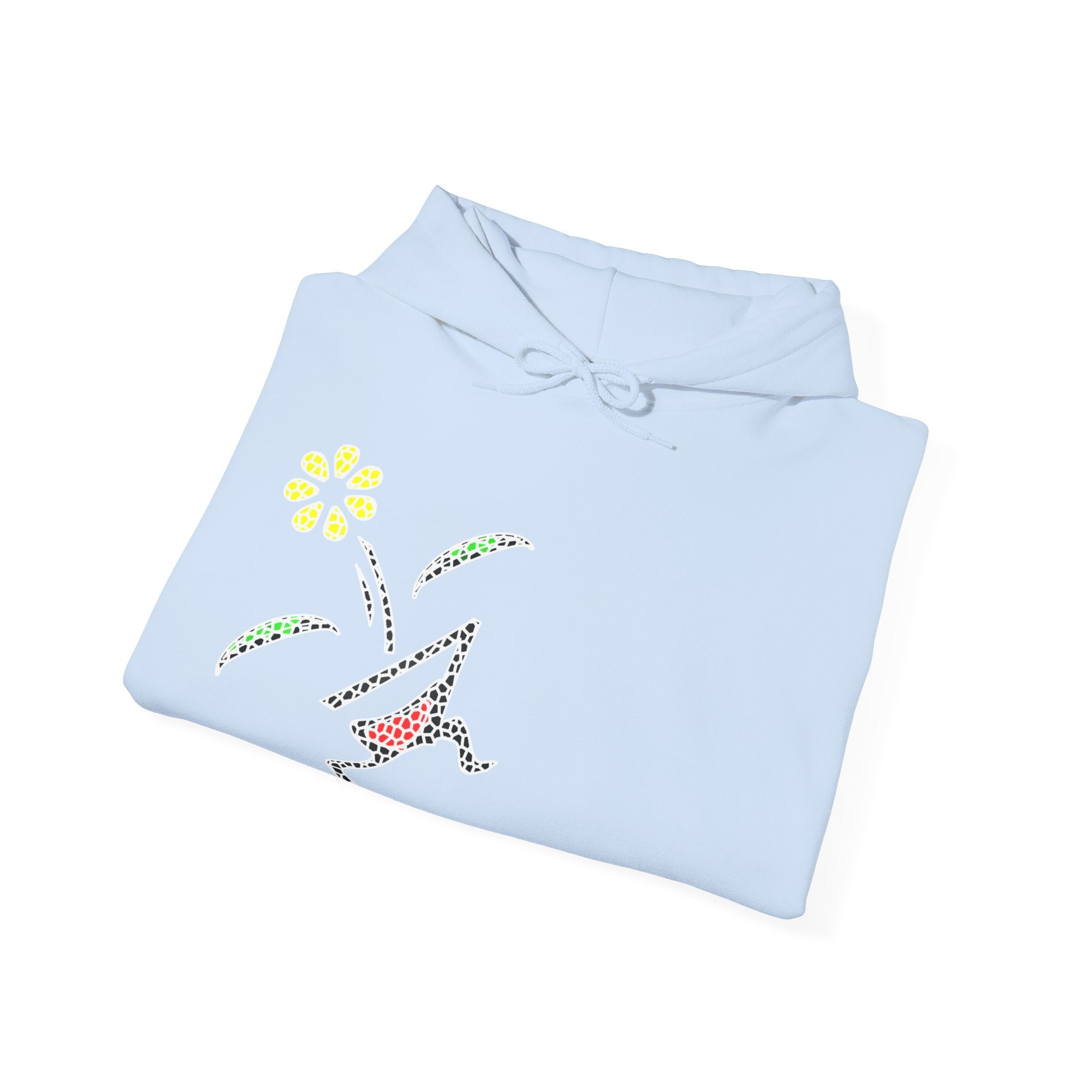 KAYKULTURA FLOWER HOODED SWEATSHIRT