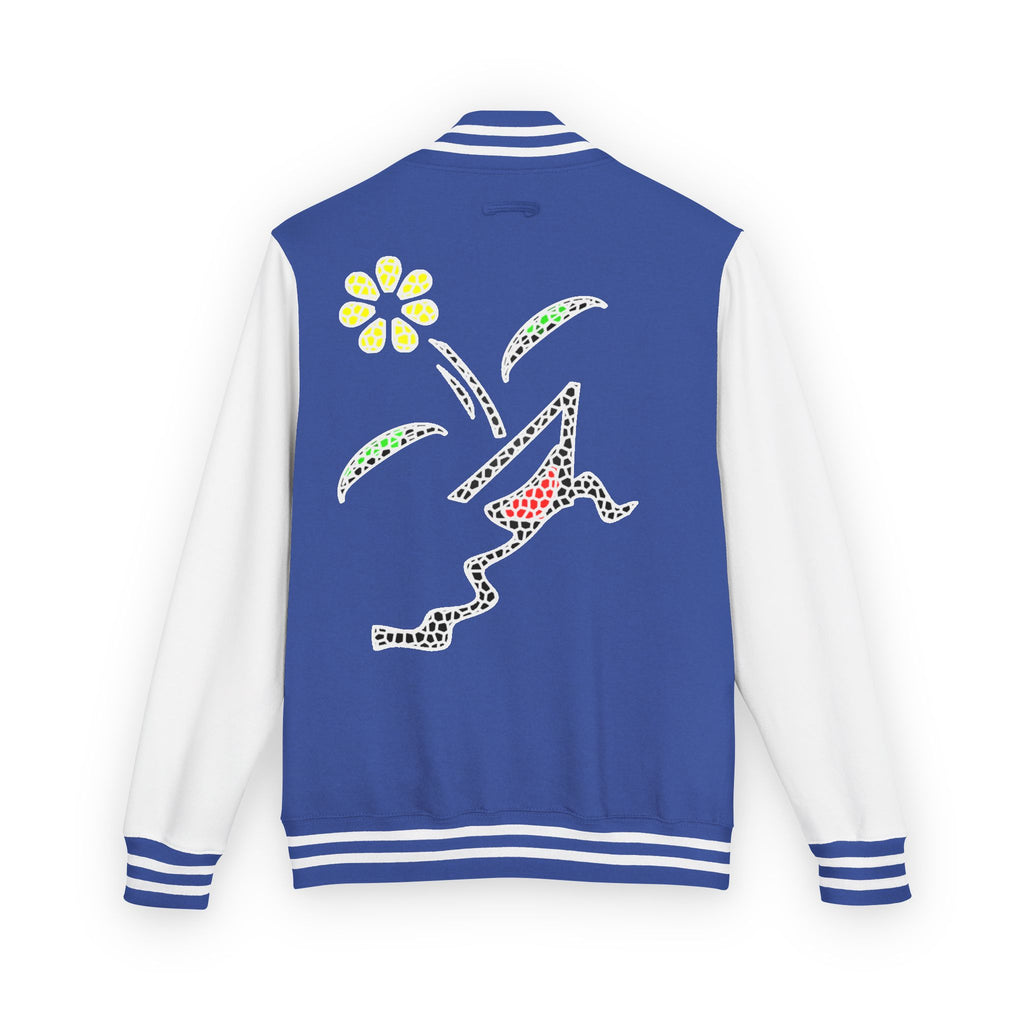 KAYKULTURA FLOWER LETTERMAN JACKET