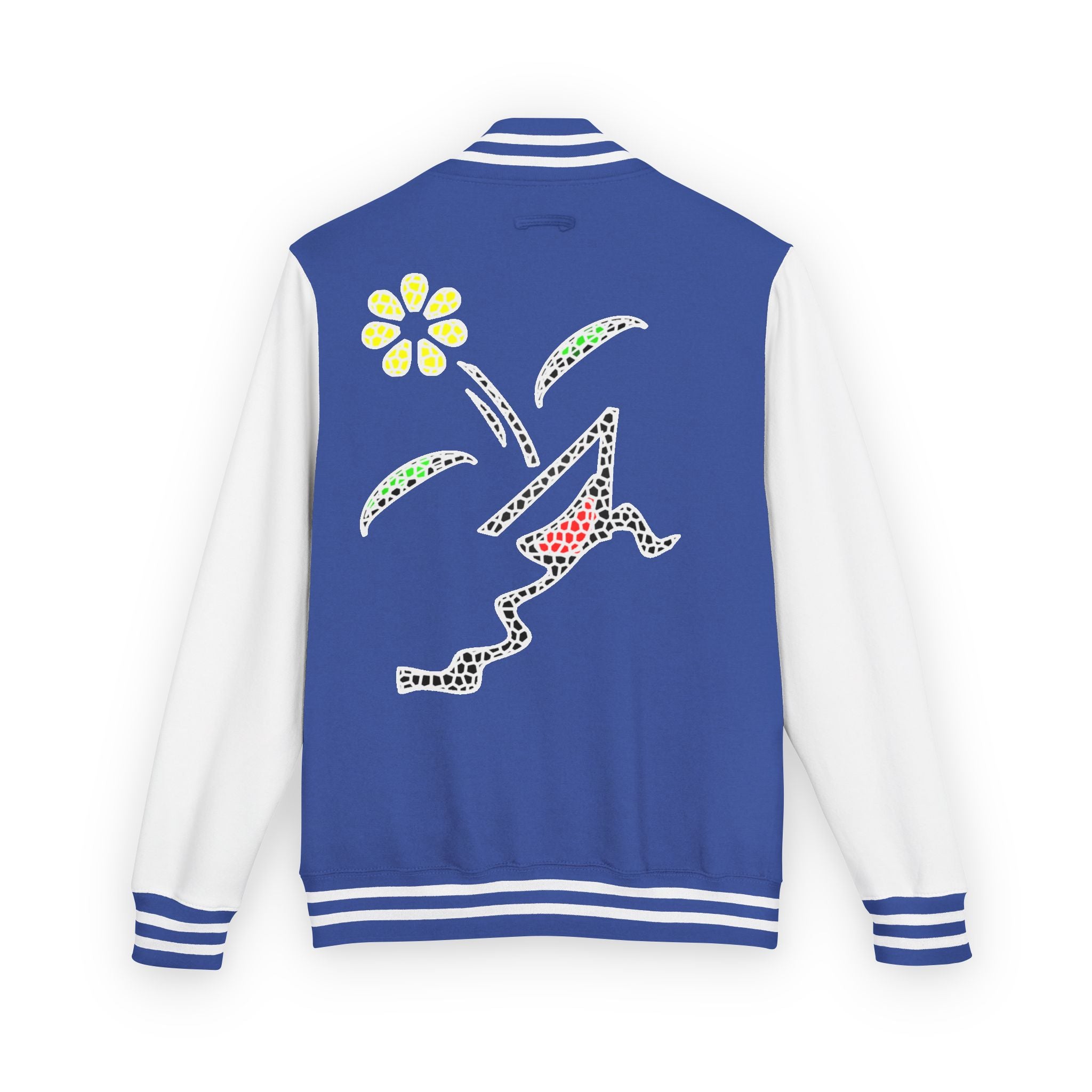 KAYKULTURA FLOWER LETTERMAN JACKET