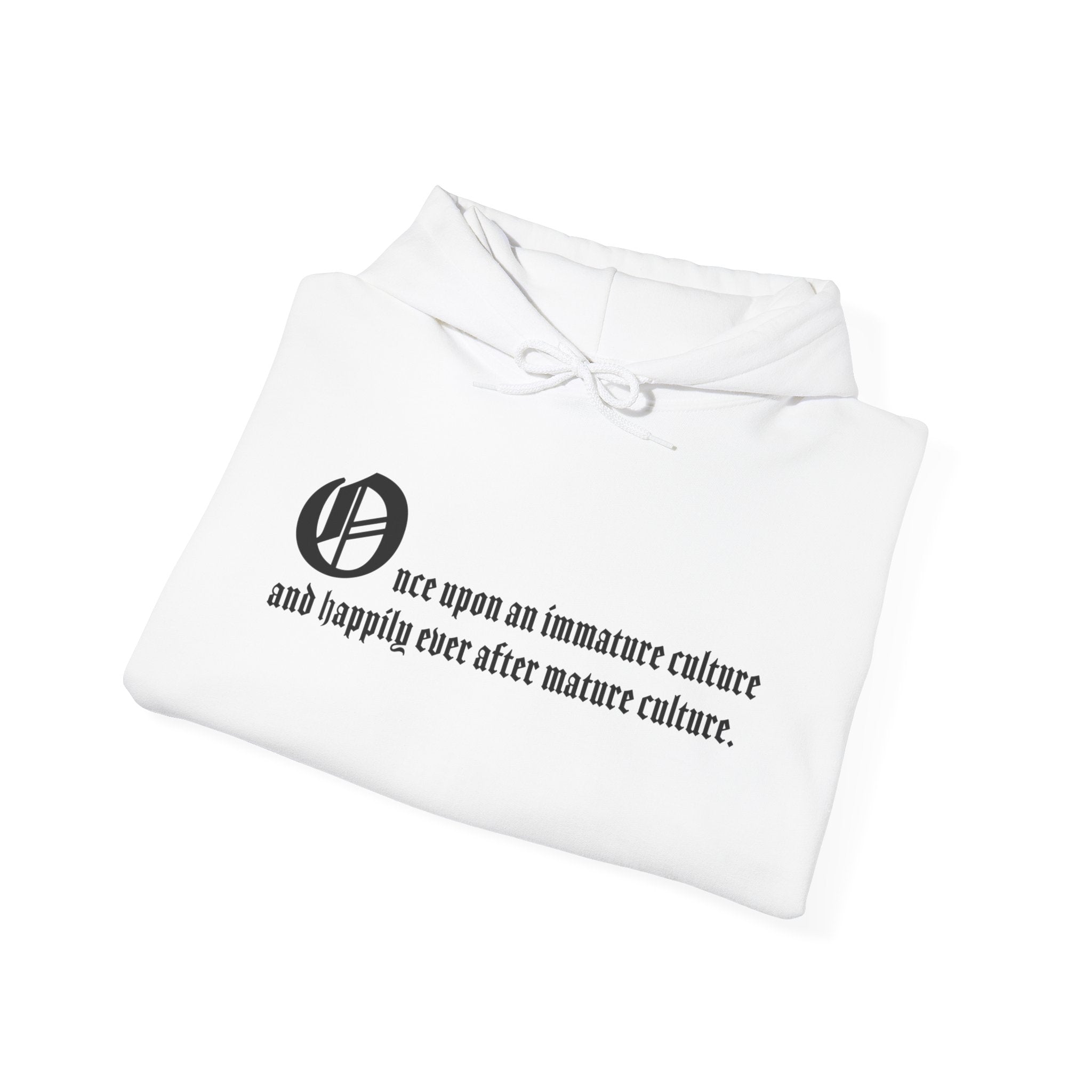 KAYKULTURA QUOTE HOODED SWEATSHIRT