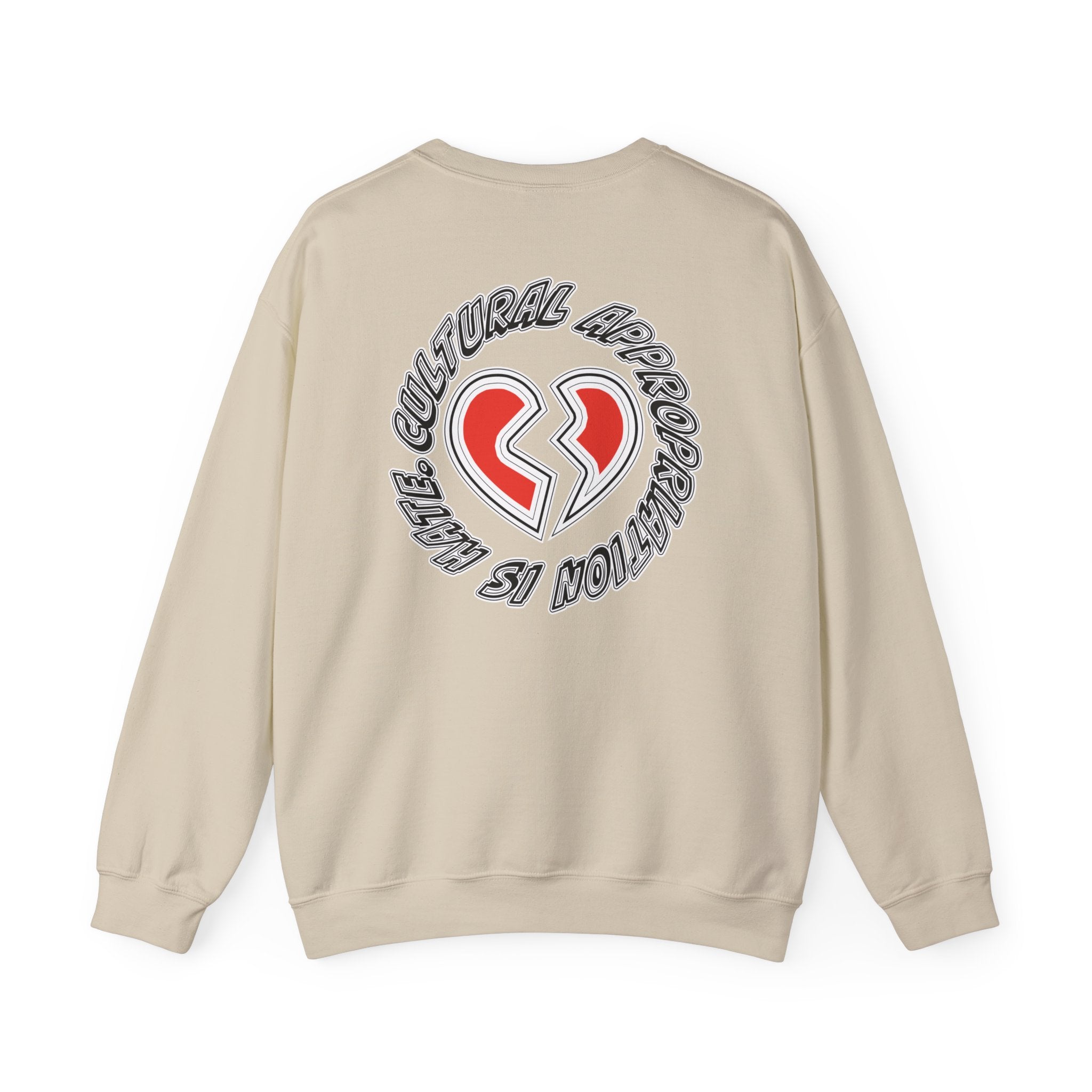 KAYKULTURA CULTURAL APPRECIATION VERSUS CULTURAL APPROPRIATION CREWNECK SWEATSHIRT