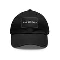 CLASSIC KAYKULTURA RECTANGLE LEATHER PATCH HAT