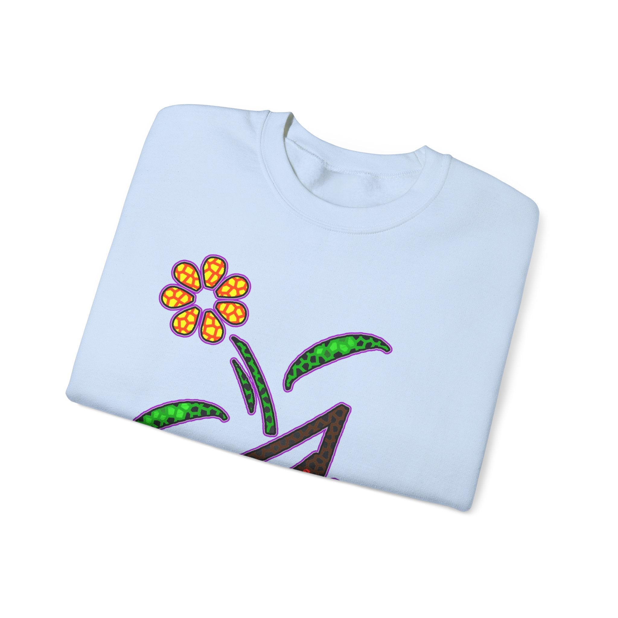 KAYKULTURA FLOWER CREWNECK SWEATSHIRT