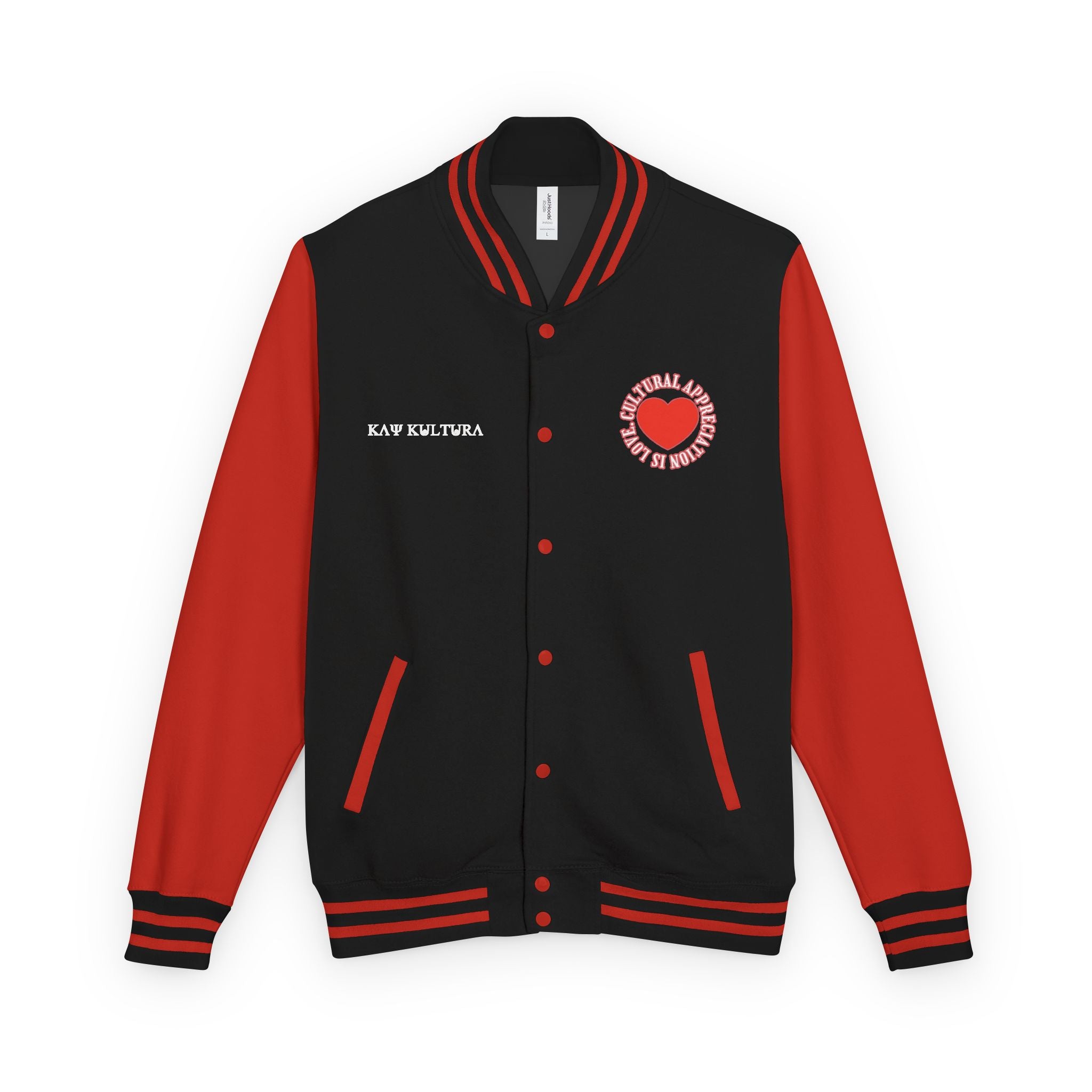 KAYKULTURA CULTURAL APPRECIATION VERSUS CULTURAL APPROPRIATION LETTERMAN JACKET