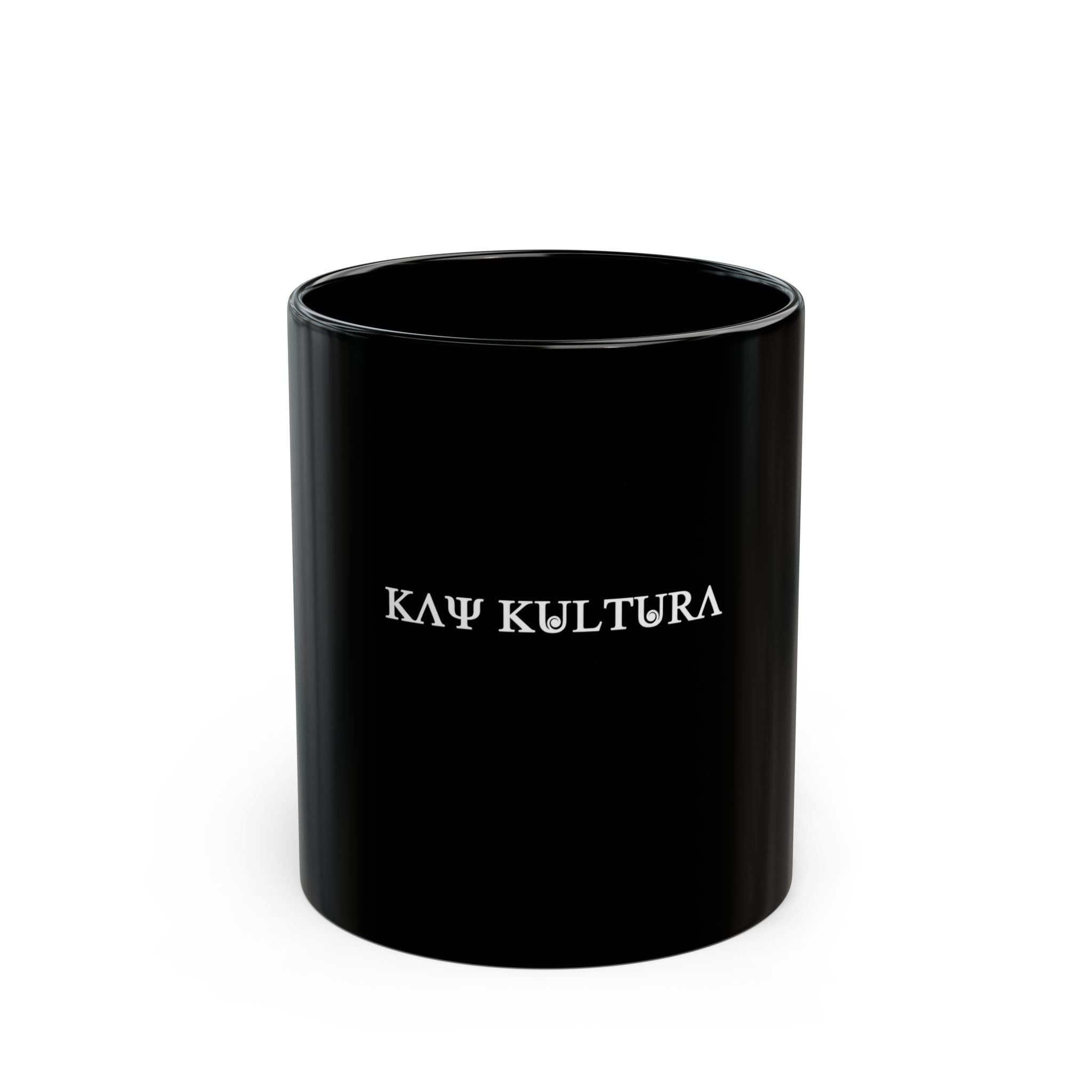 CANECA PRETA CLÁSSICA KAYKULTURA (325ml, 445ml)