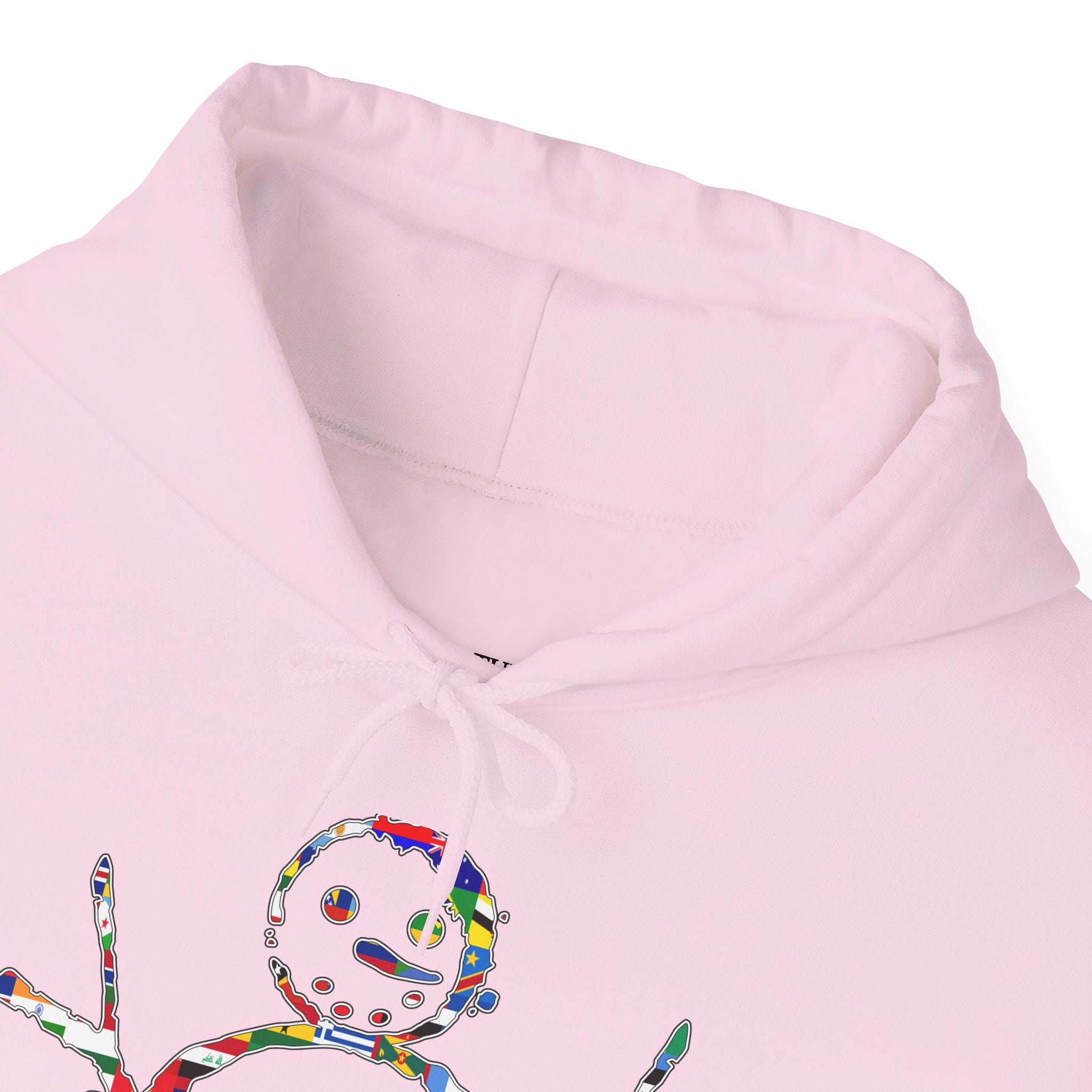 KAYKULTURA INTERNATIONAL SNOWMAN HOODED SWEATSHIRT