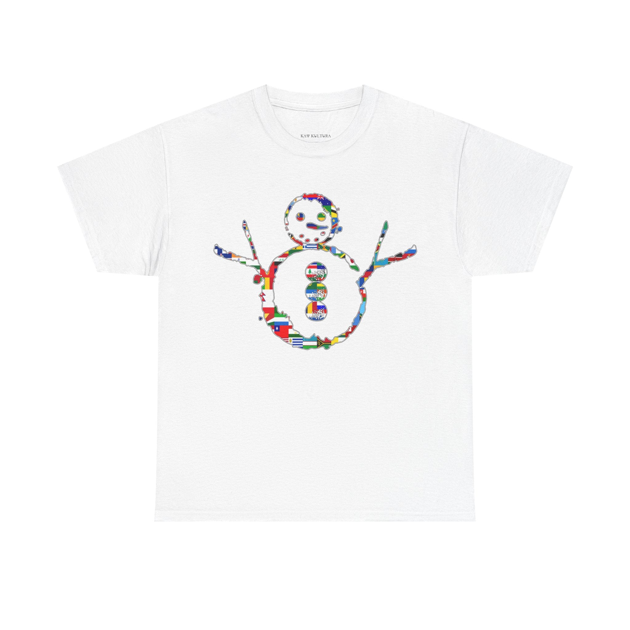 KAYKULTURA INTERNATIONAL SNOWMAN T-SHIRT