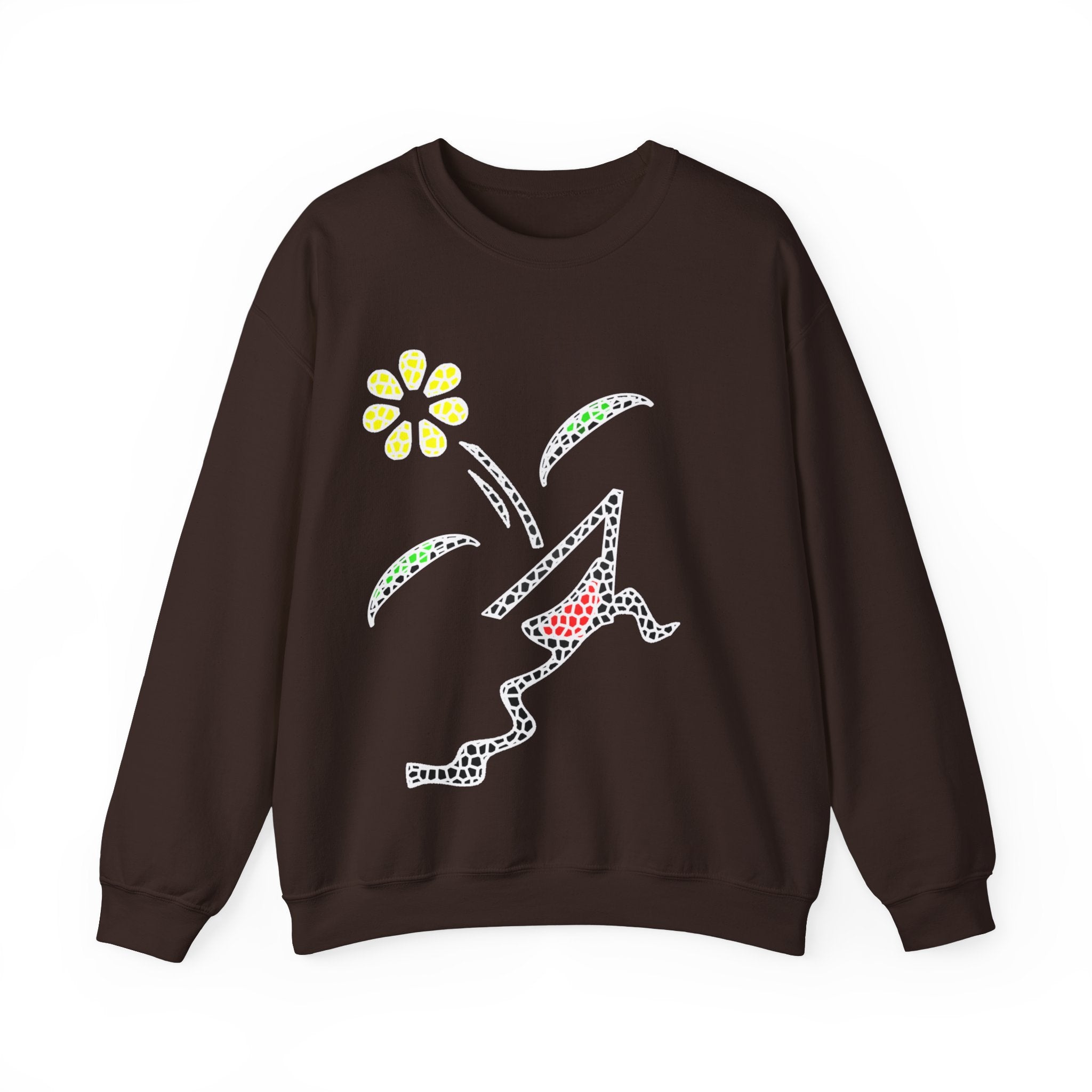 KAYKULTURA FLOWER CREWNECK SWEATSHIRT