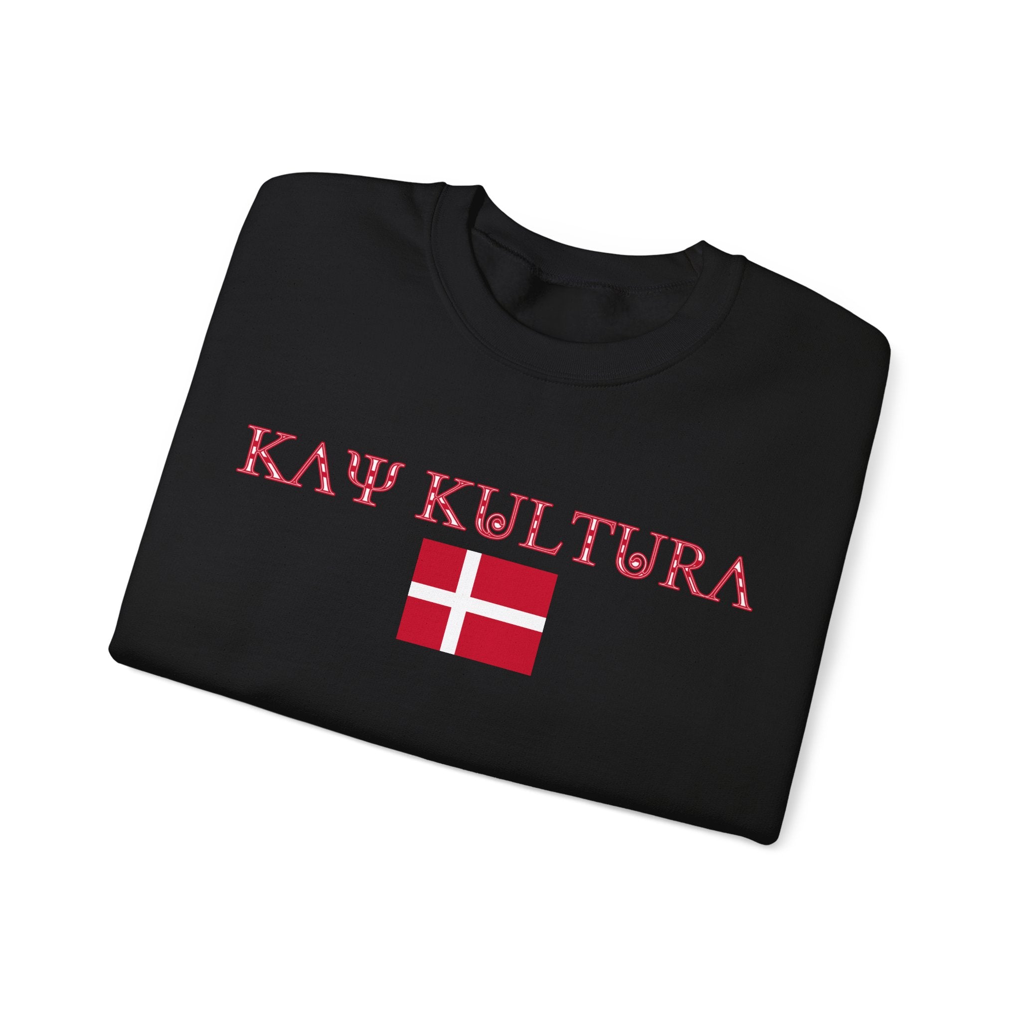 INTERNATIONAL CLASSIC KAYKULTURA DENMARK CREWNECK SWEATSHIRT