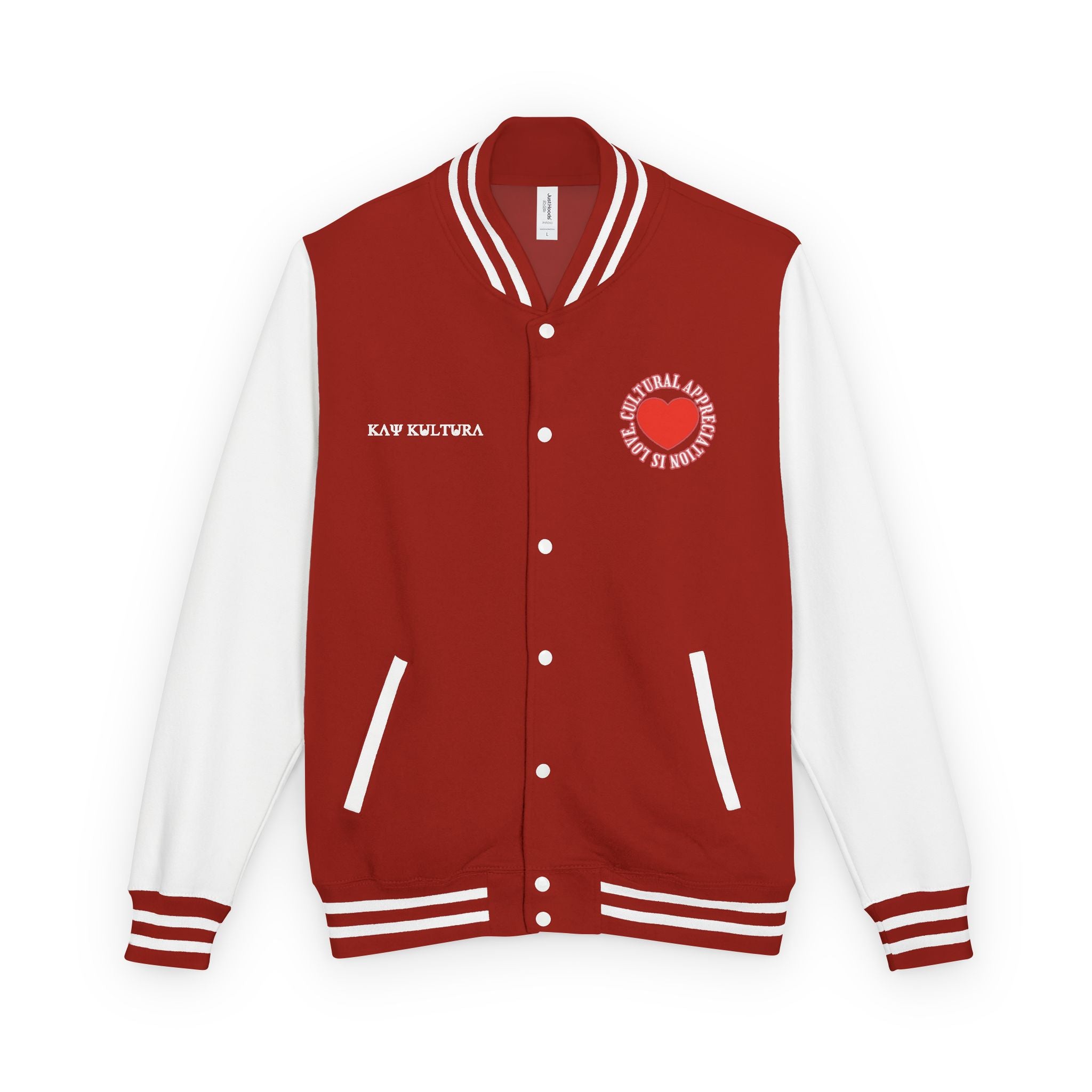 KAYKULTURA CULTURAL APPRECIATION VERSUS CULTURAL APPROPRIATION LETTERMAN JACKET