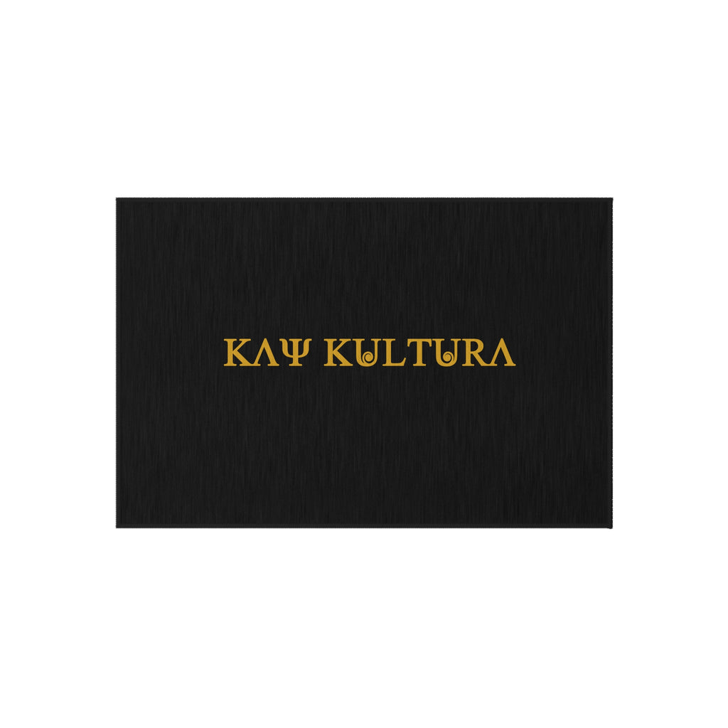 TAPETE EXTERNO KAYKULTURA CLÁSSICO DOURADO