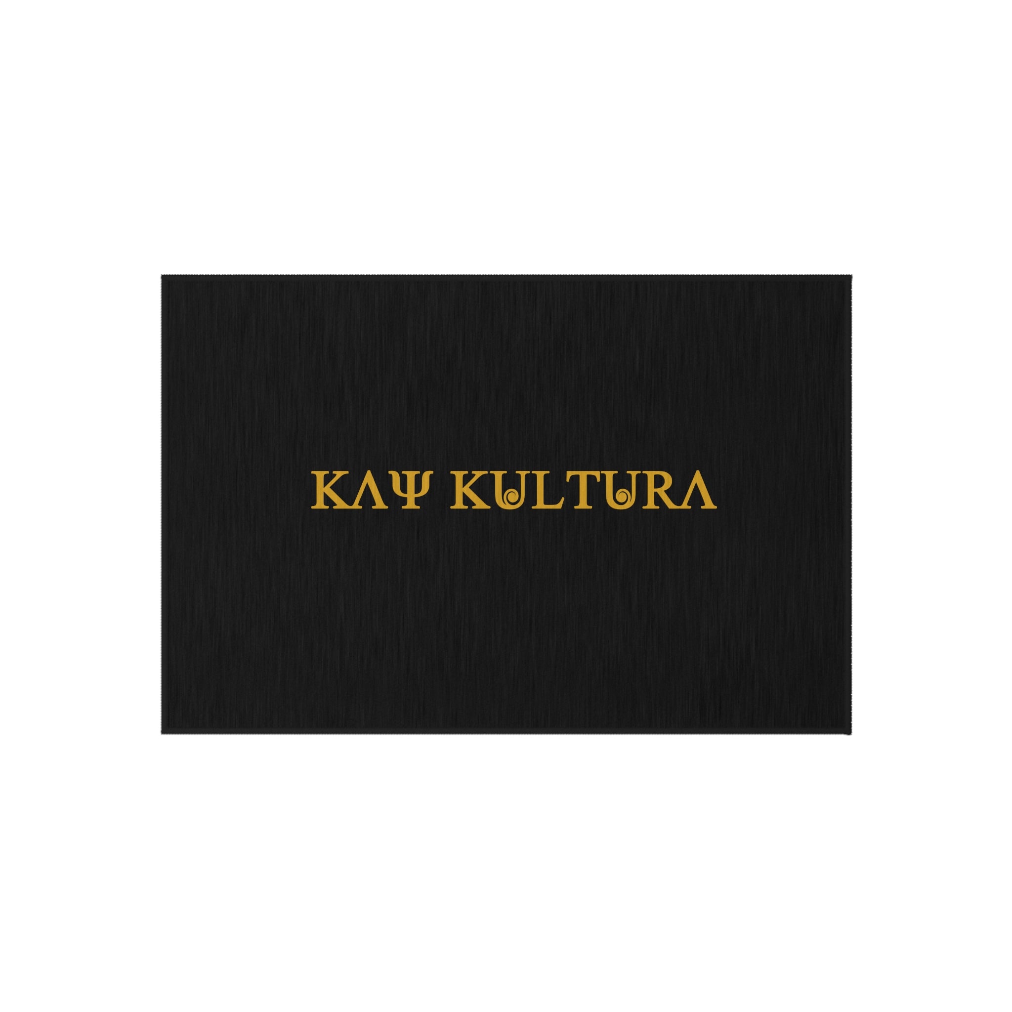 Tapis d'extérieur Kaykultura classique doré