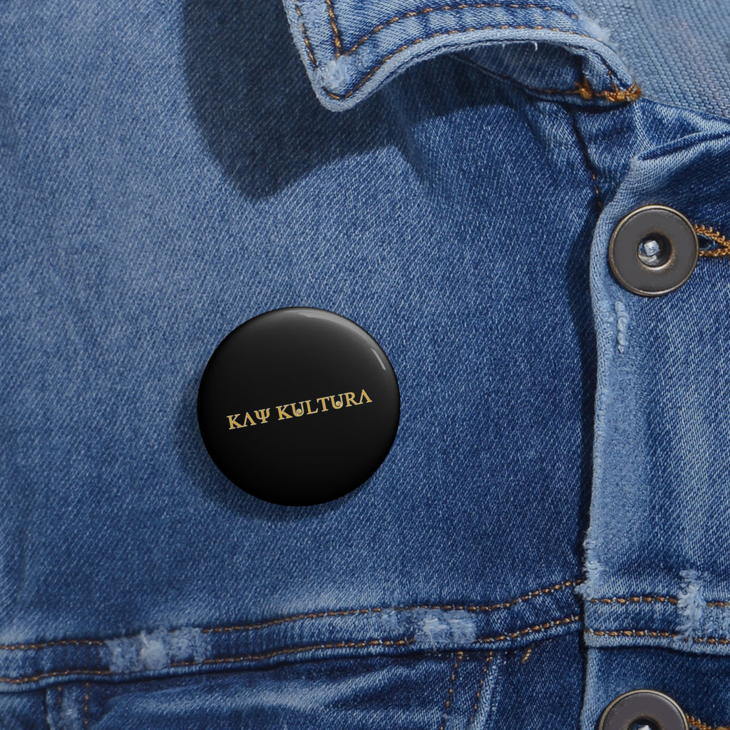 BOUTONS À PIN'S KAYKULTURA CLASSIQUES DORÉS