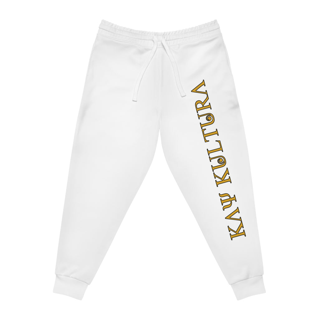 Calças de treino esportivas clássicas douradas Kaykultura