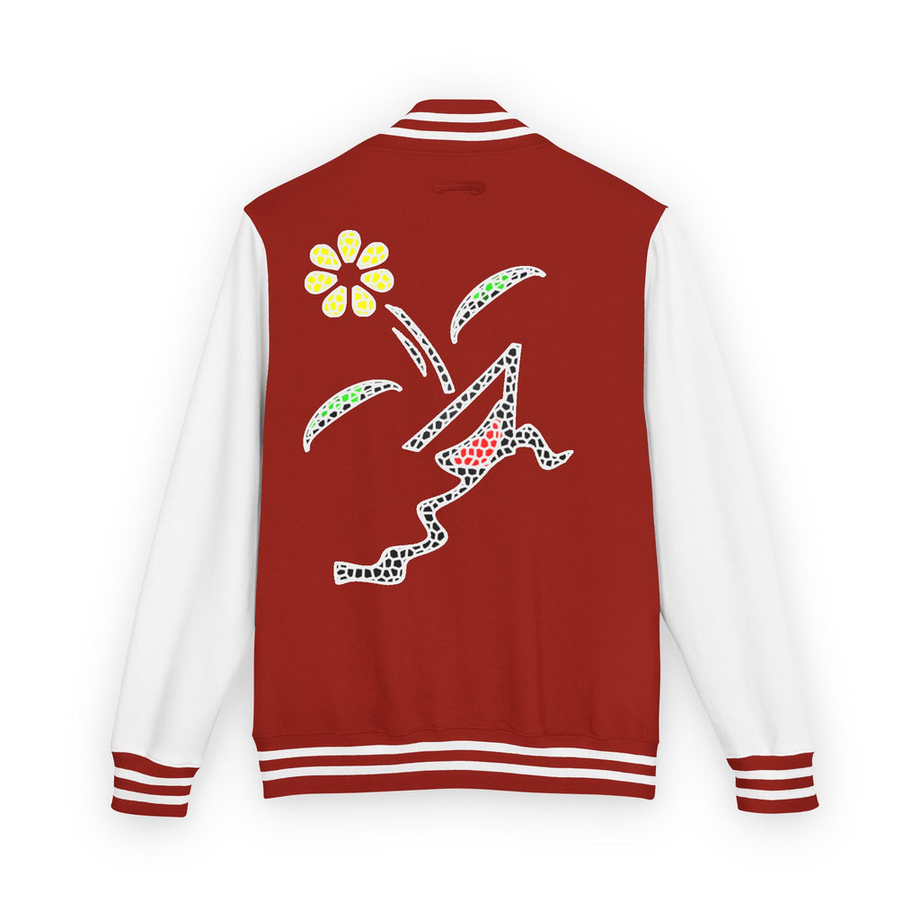 KAYKULTURA FLOWER LETTERMAN JACKET