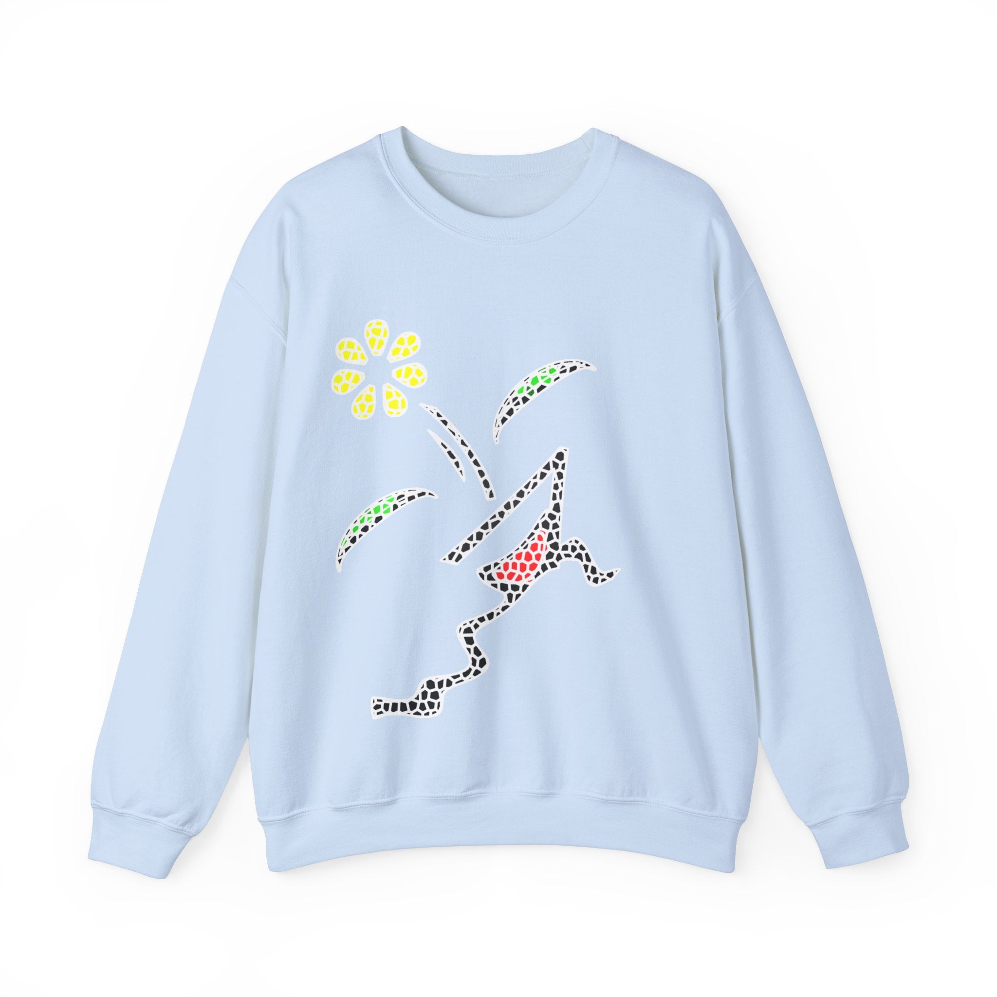 KAYKULTURA FLOWER CREWNECK SWEATSHIRT