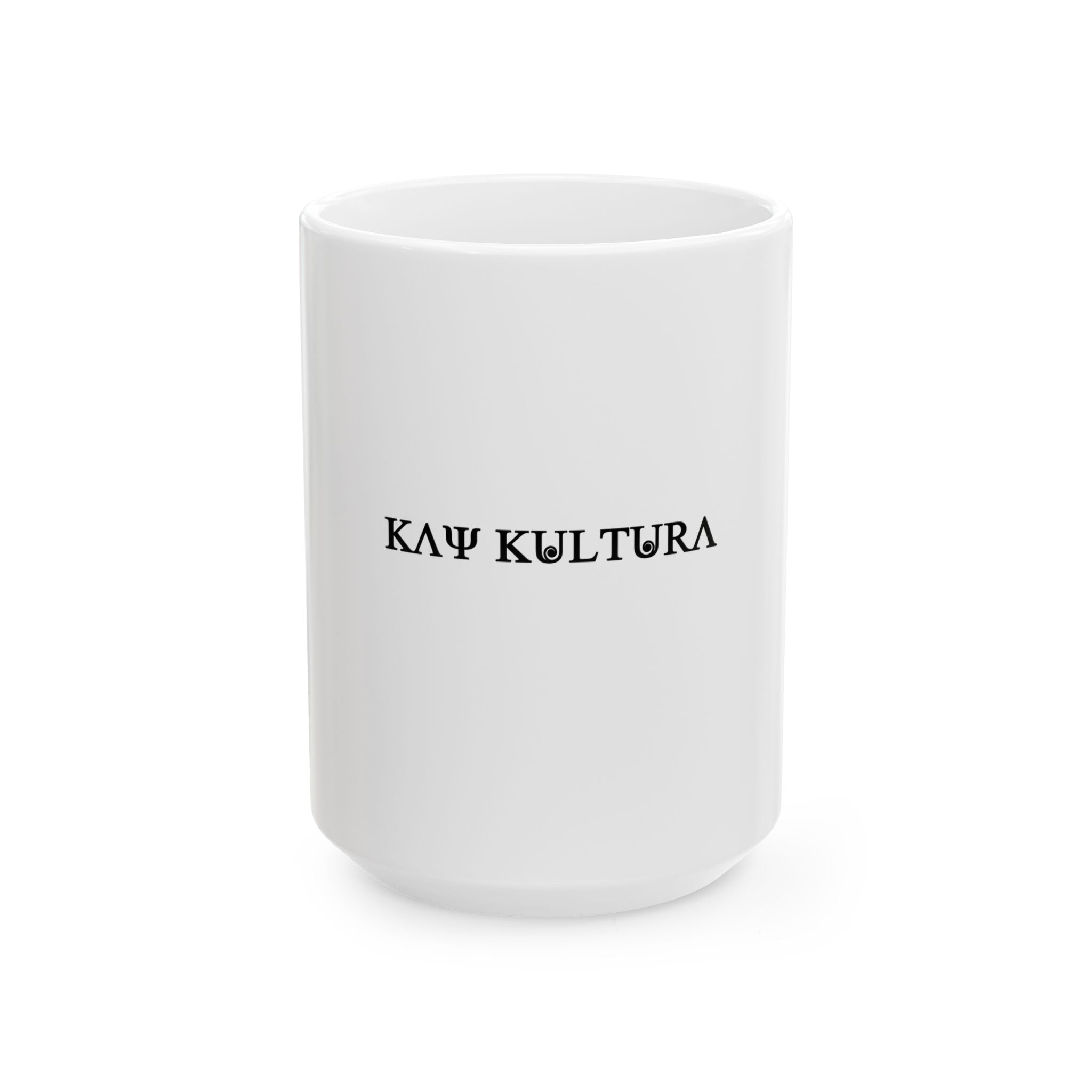 Caneca de cerâmica clássica Kaykultura (325 ml, 445 ml)