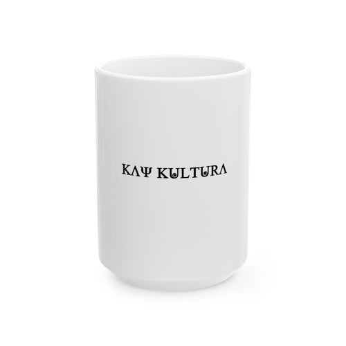 CLASSIC KAYKULTURA CERAMIC MUG, (11oz, 15oz)