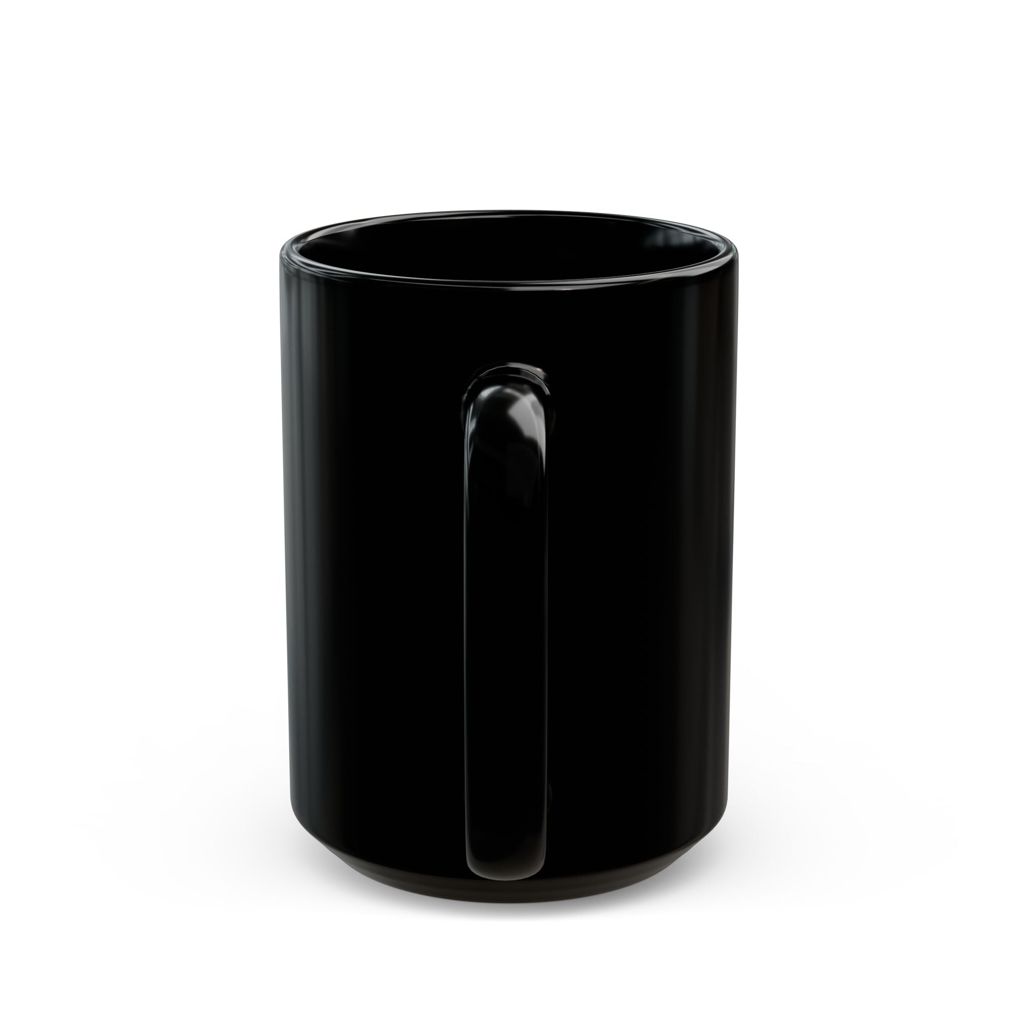 Mug noir classique KAYKULTURA doré (325 ml, 445 ml)